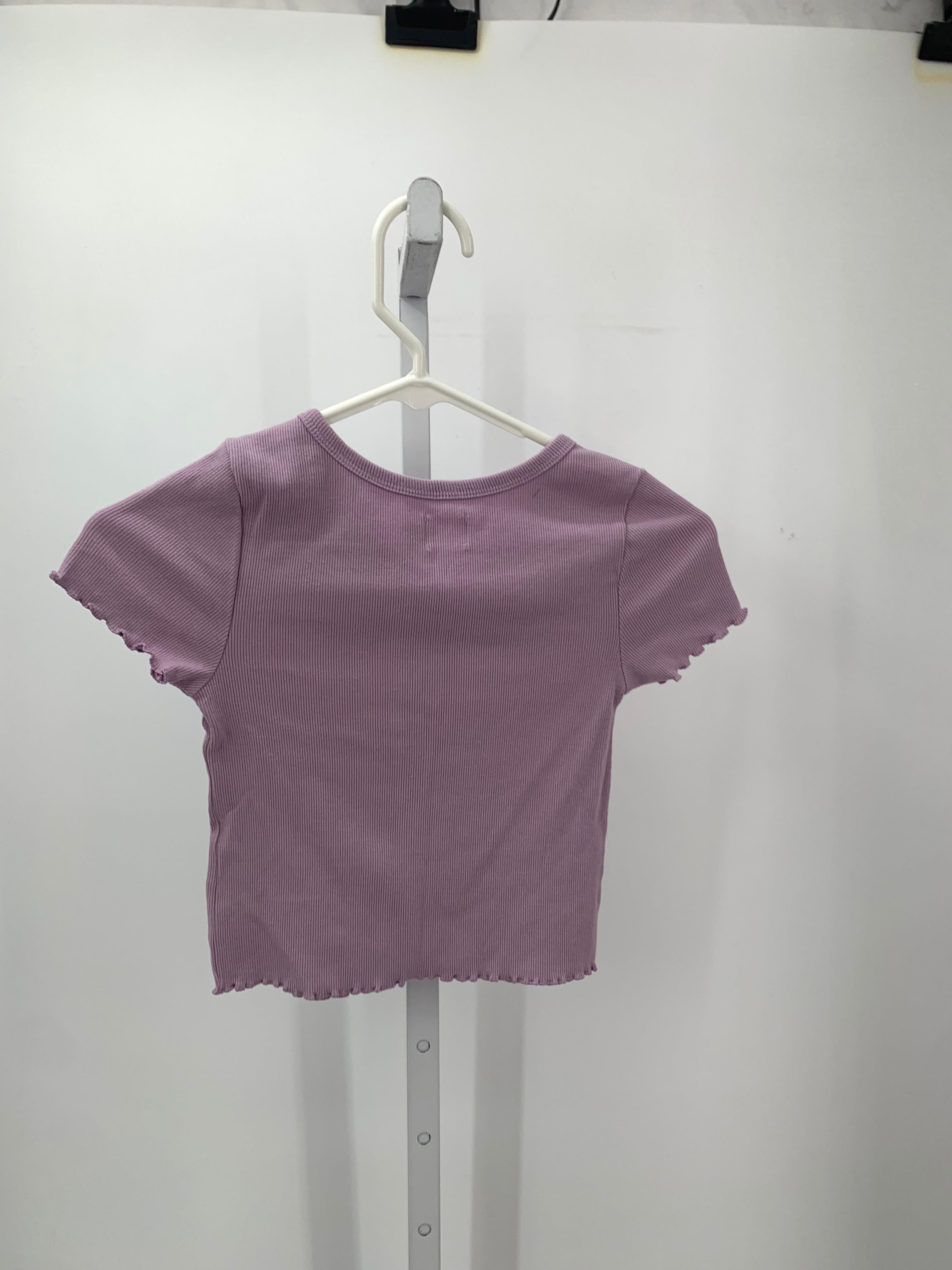 Wonder Nation Size 7-8 Girls Short Sleeve Shirt