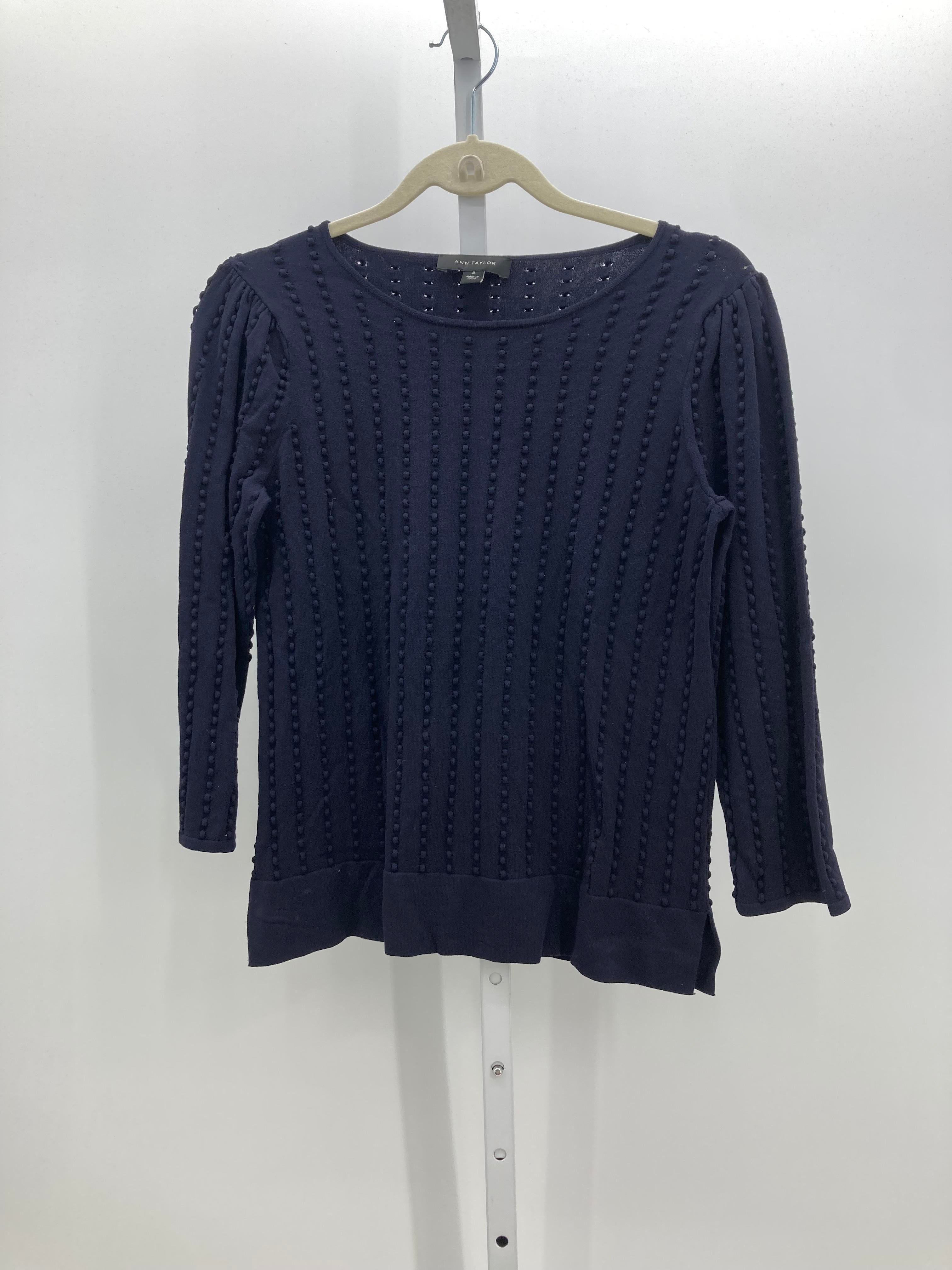 Ann Taylor Size Medium Misses 3/4 Sleeve Sweater