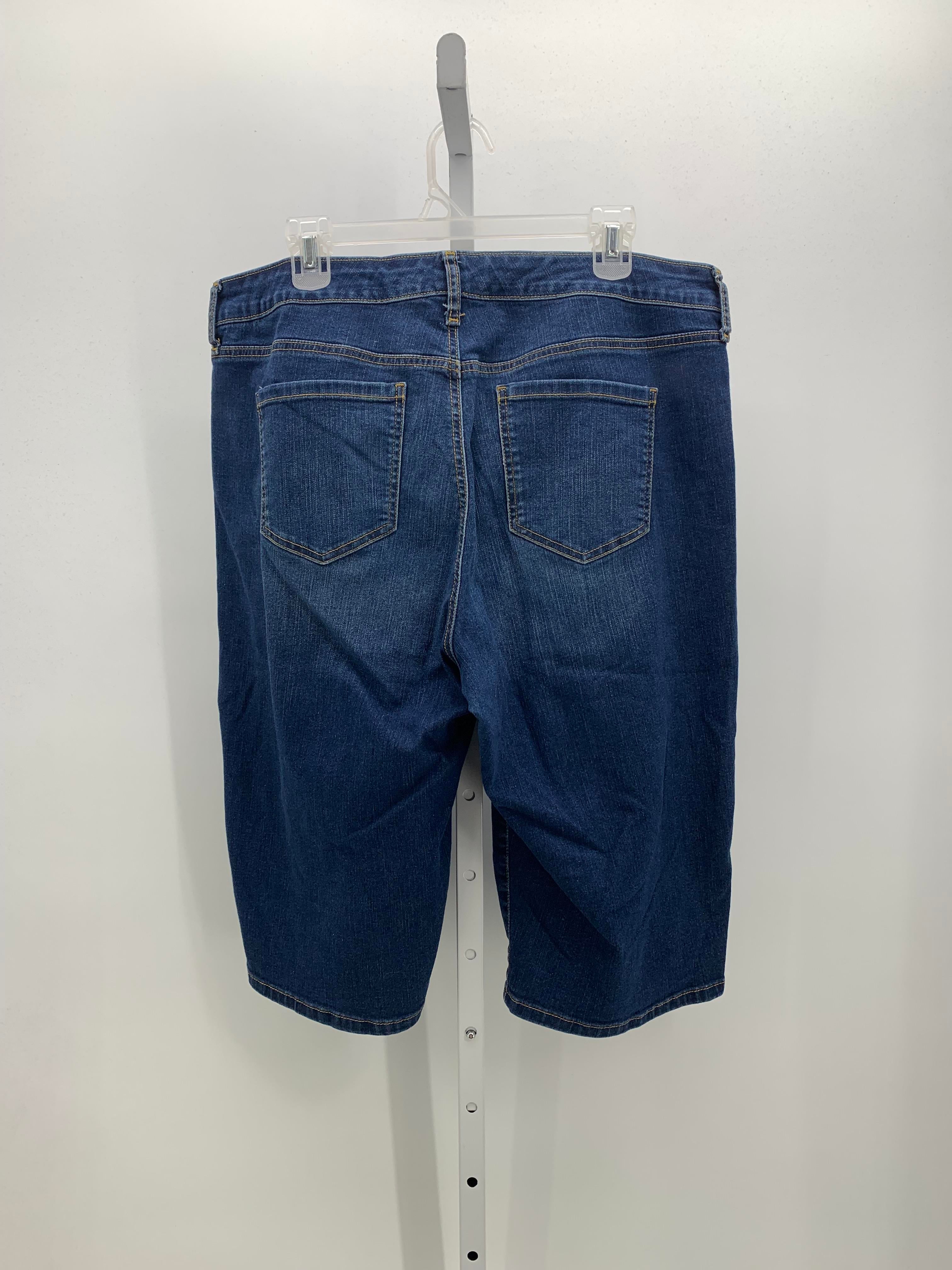Gloria Vanderbilt Size 18 W Womens Capri Pants