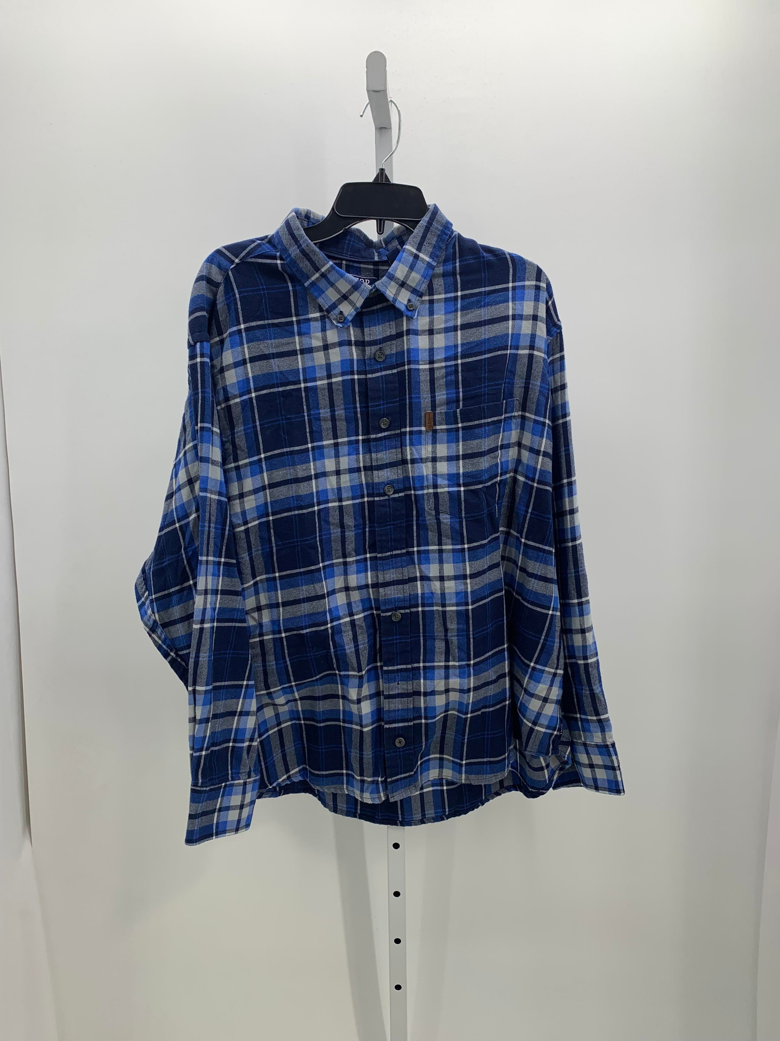 WHITE PLAID BTN DOWN