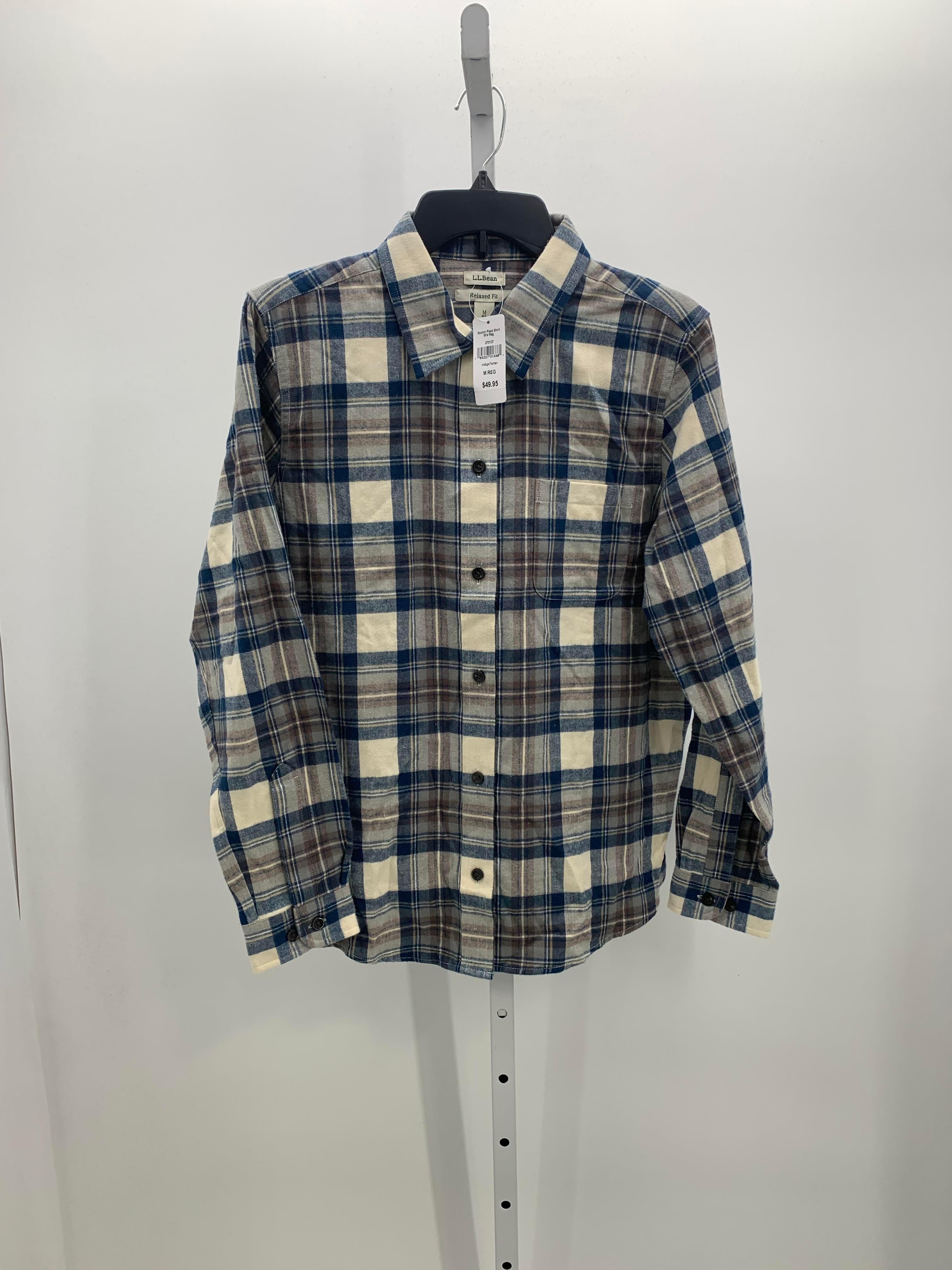 LL Bean Size Medium Misses Long Sleeve Shirt