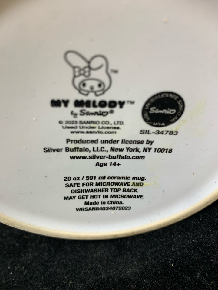 MY MELODY COFFEE MUG.