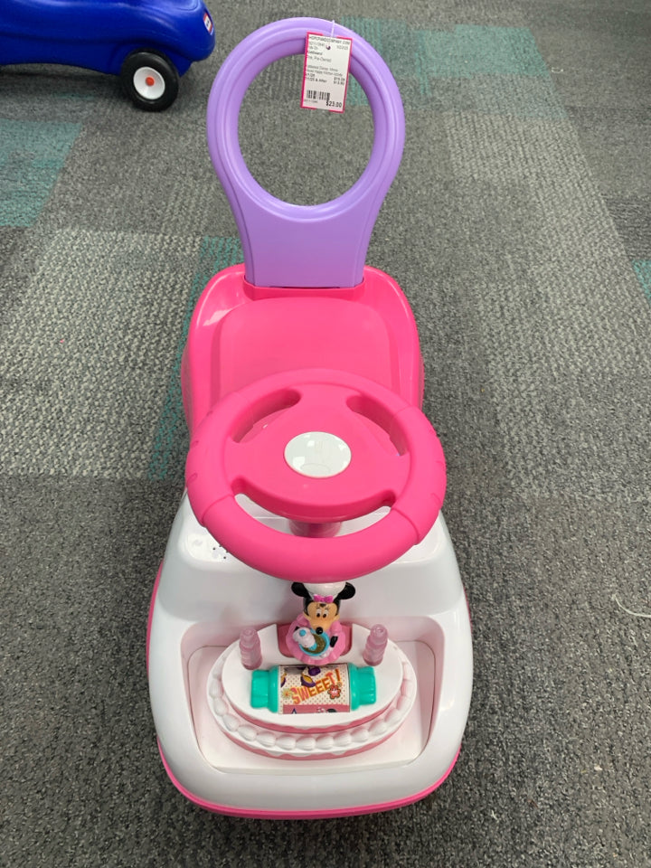 Kiddieland Disney: Minnie Mouse Happy Kitchen Activity Ride-On - Lights & Sounds