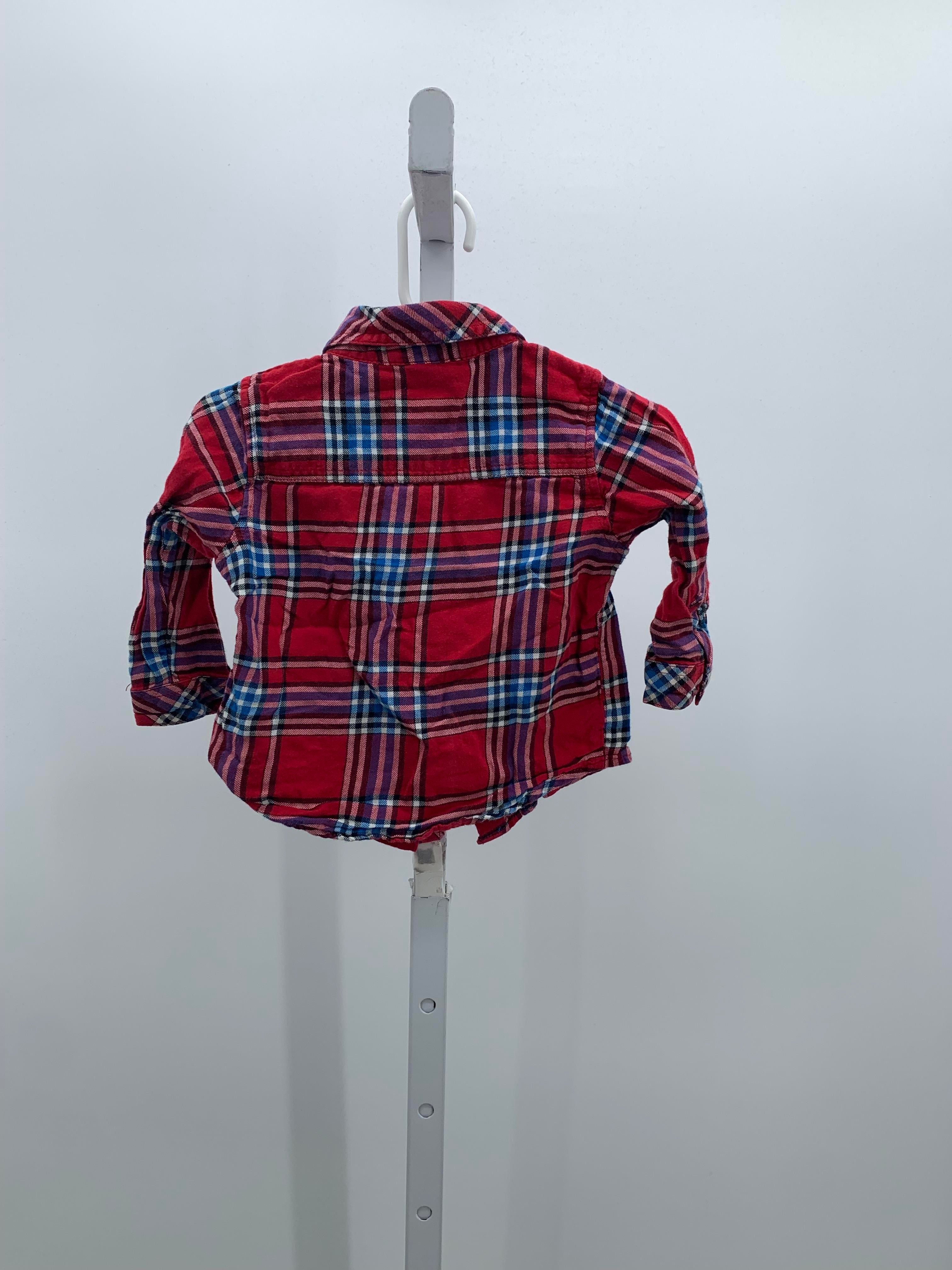 BLUE PLAID BTN DOWN