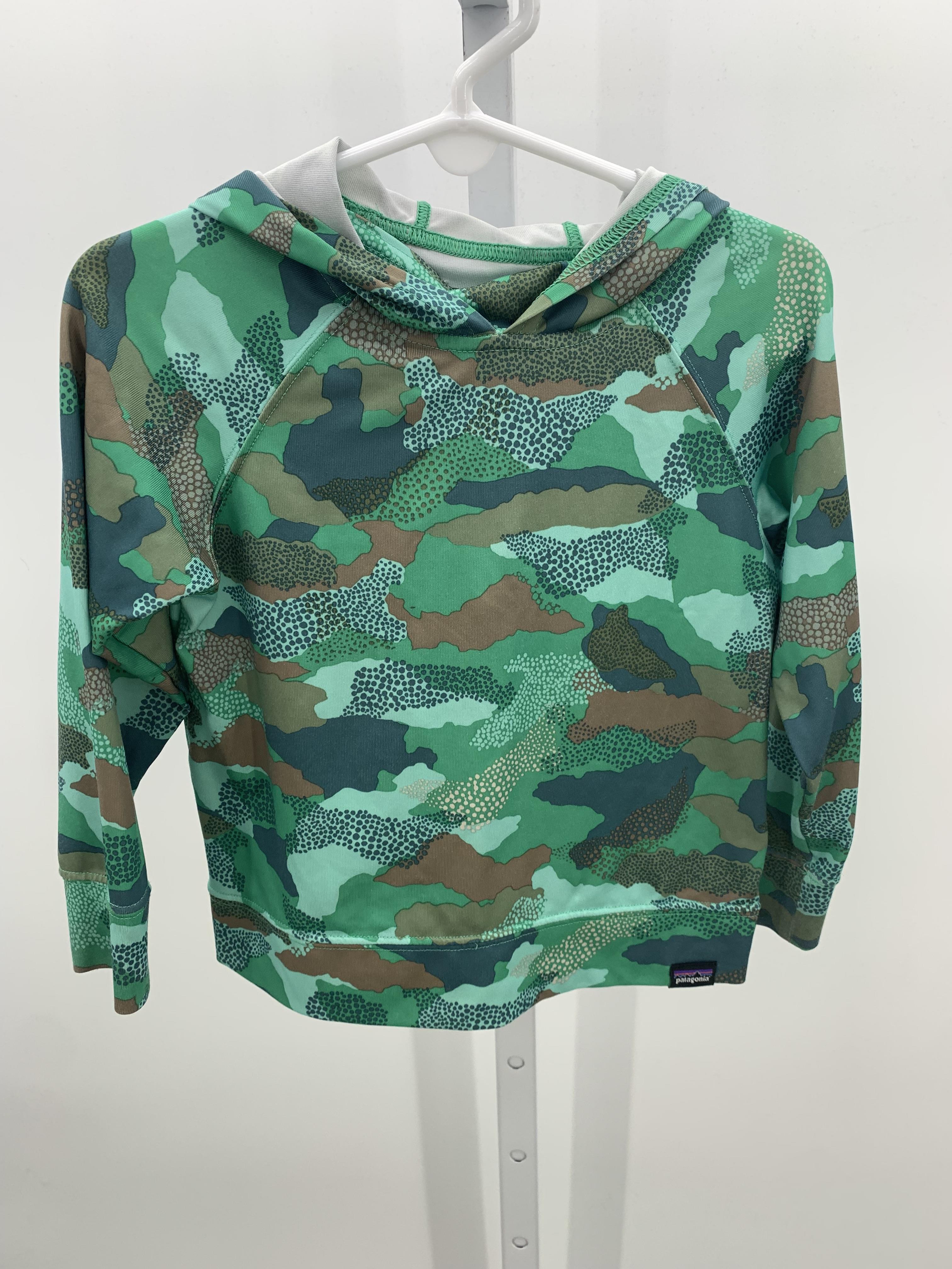 PATTERN HOODED TOP