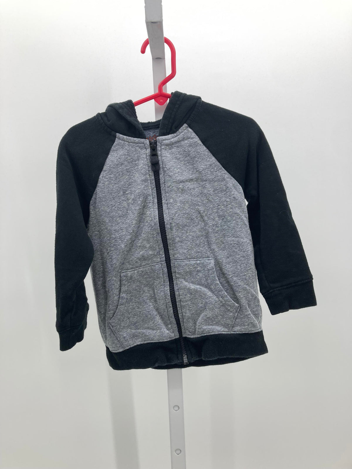 HOODED ZIP KNIT