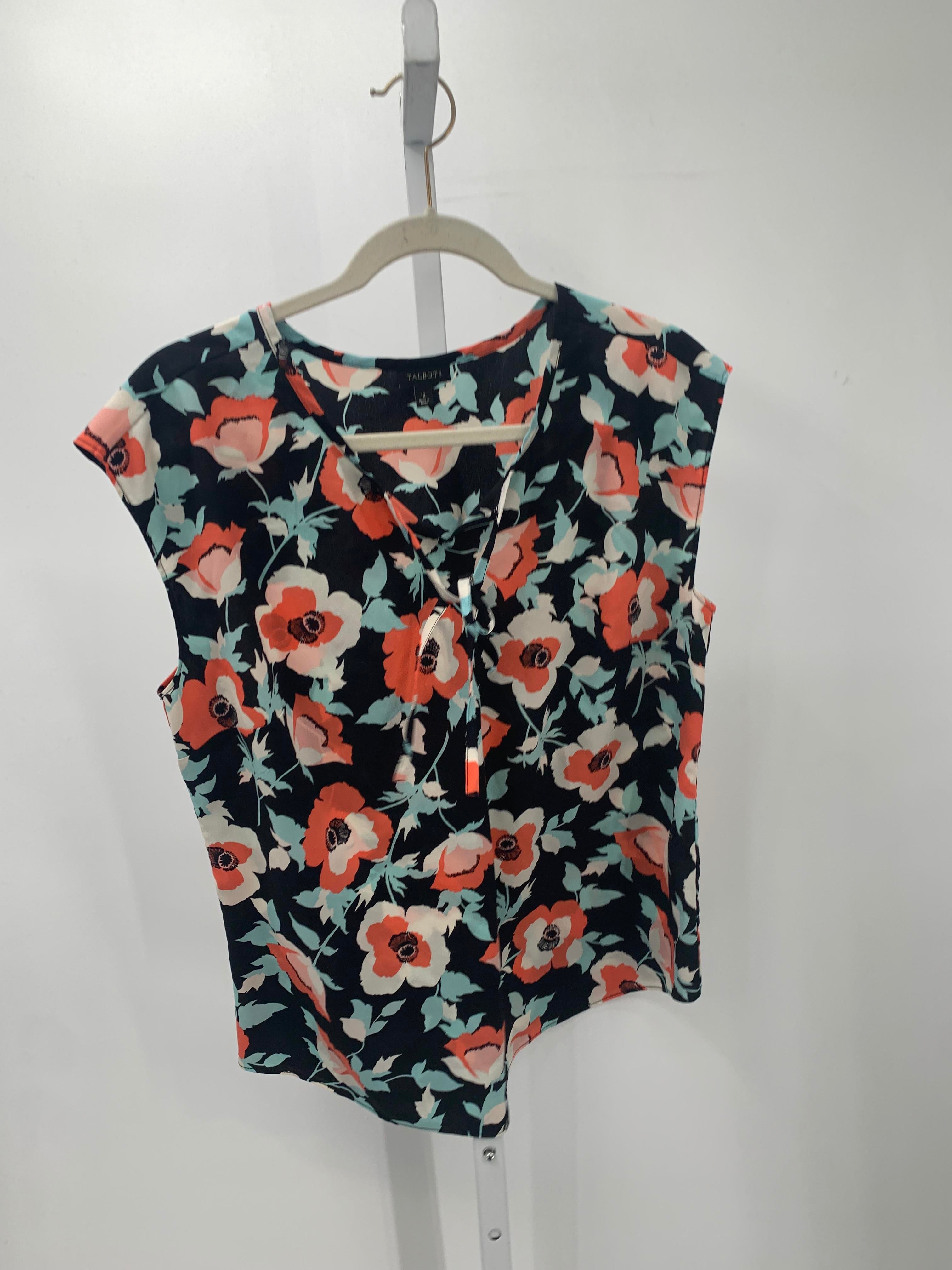 Talbots Size 12 Misses Sleeveless Shirt