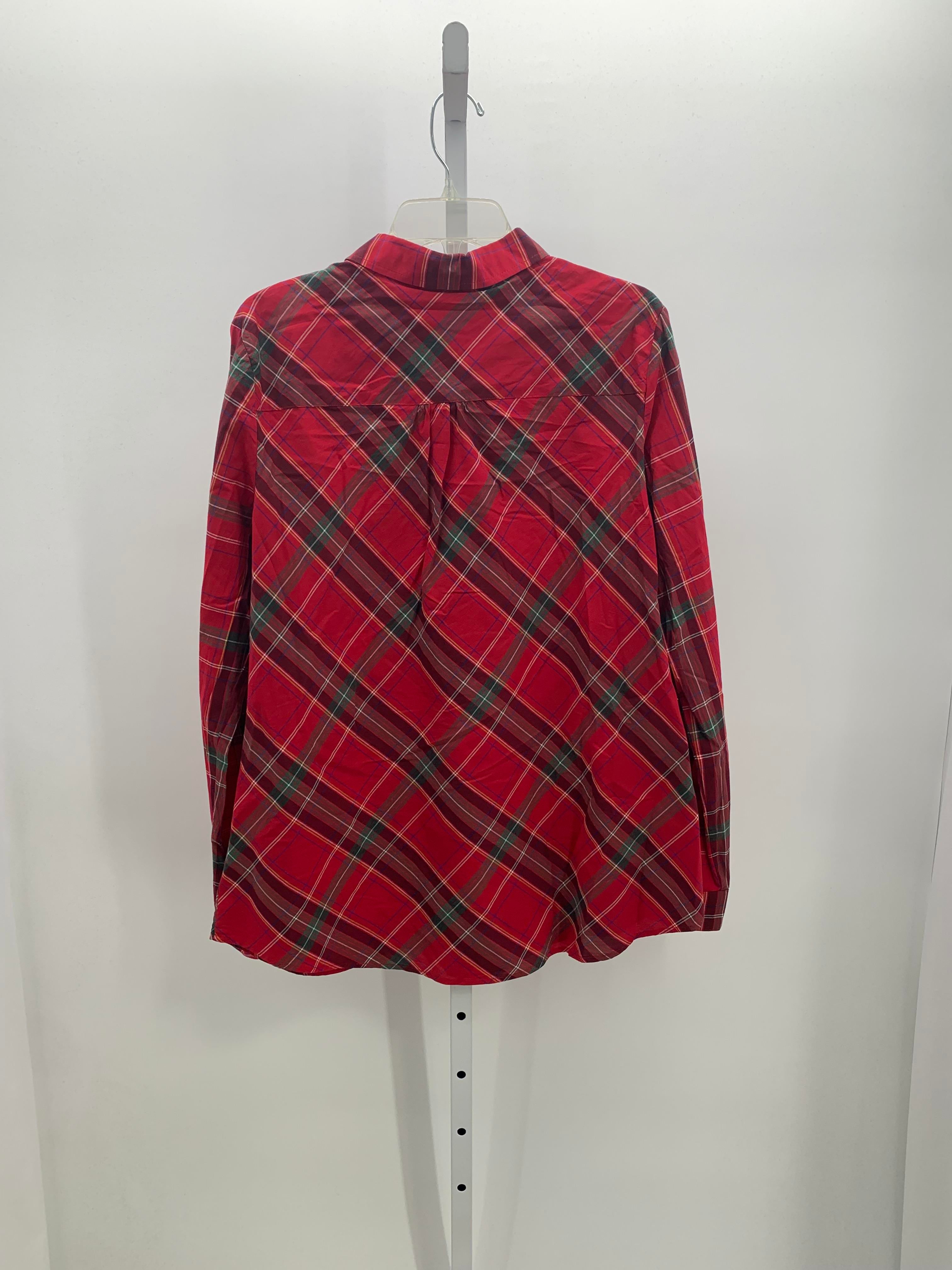 Kim Rogers Size Large Misses Long Sleeve Shirt