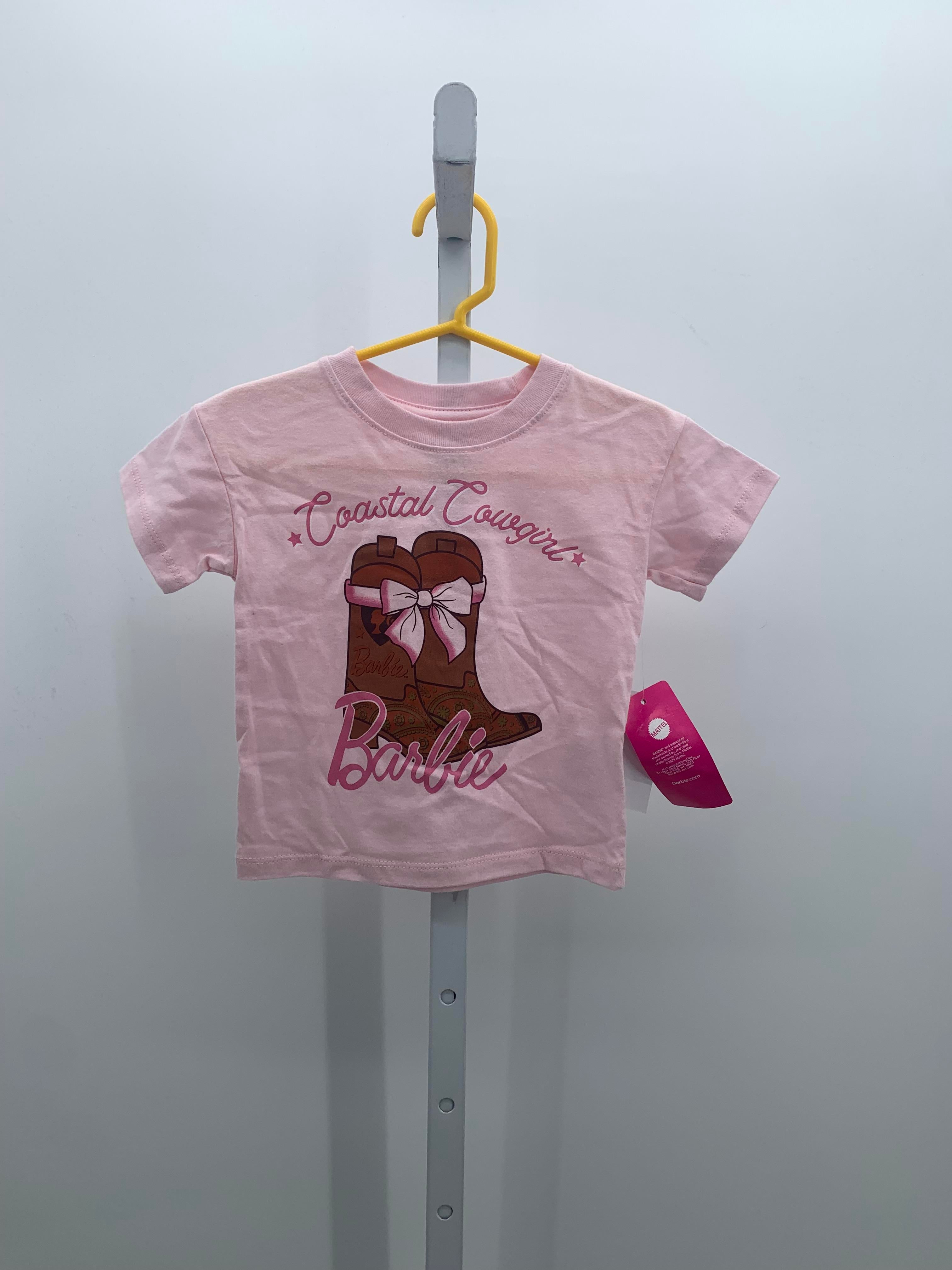 Barbie Size 12 Months Girls Short Sleeve Shirt