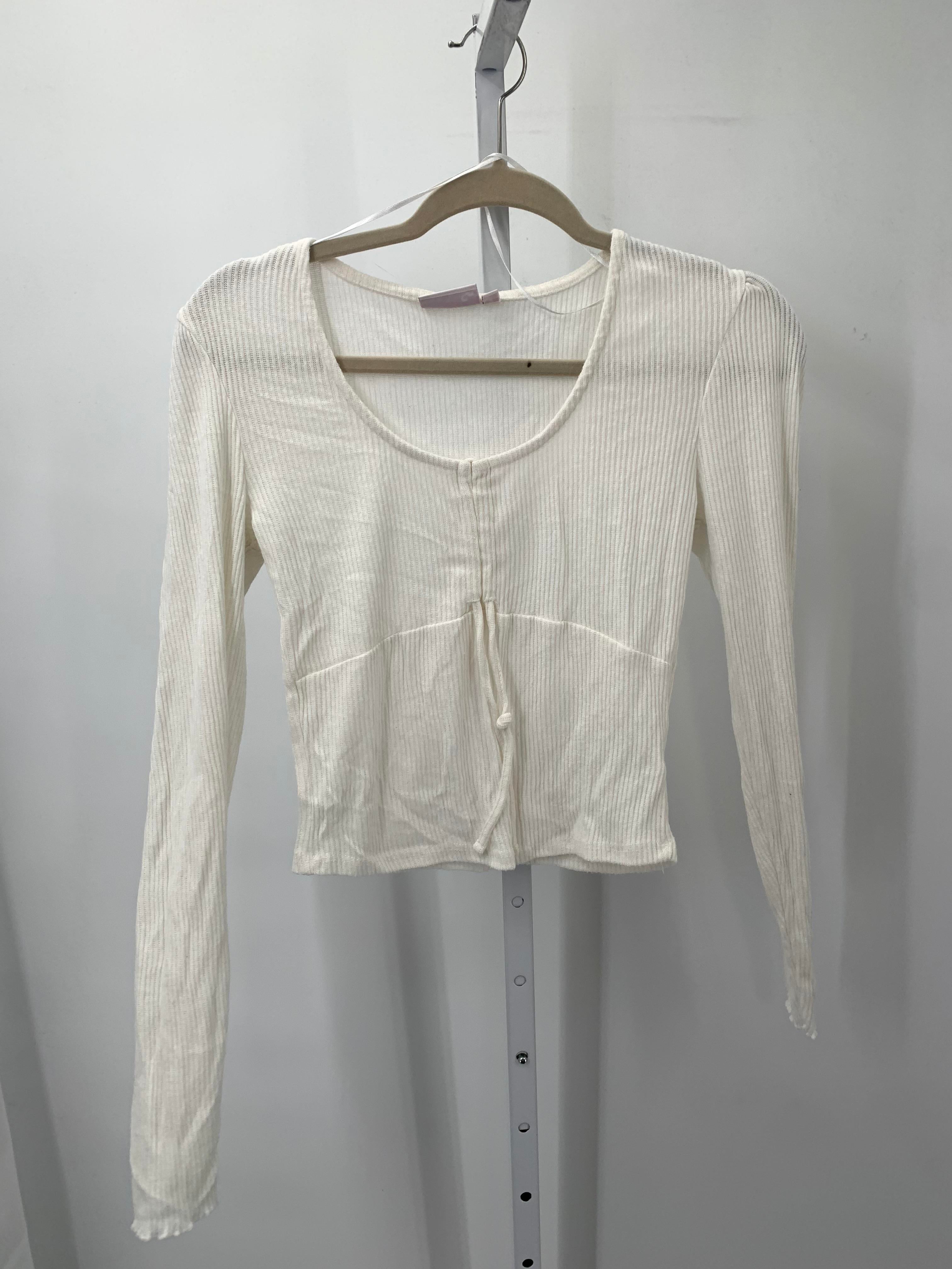 SO Size Sm - Med Juniors Long Sleeve Shirt