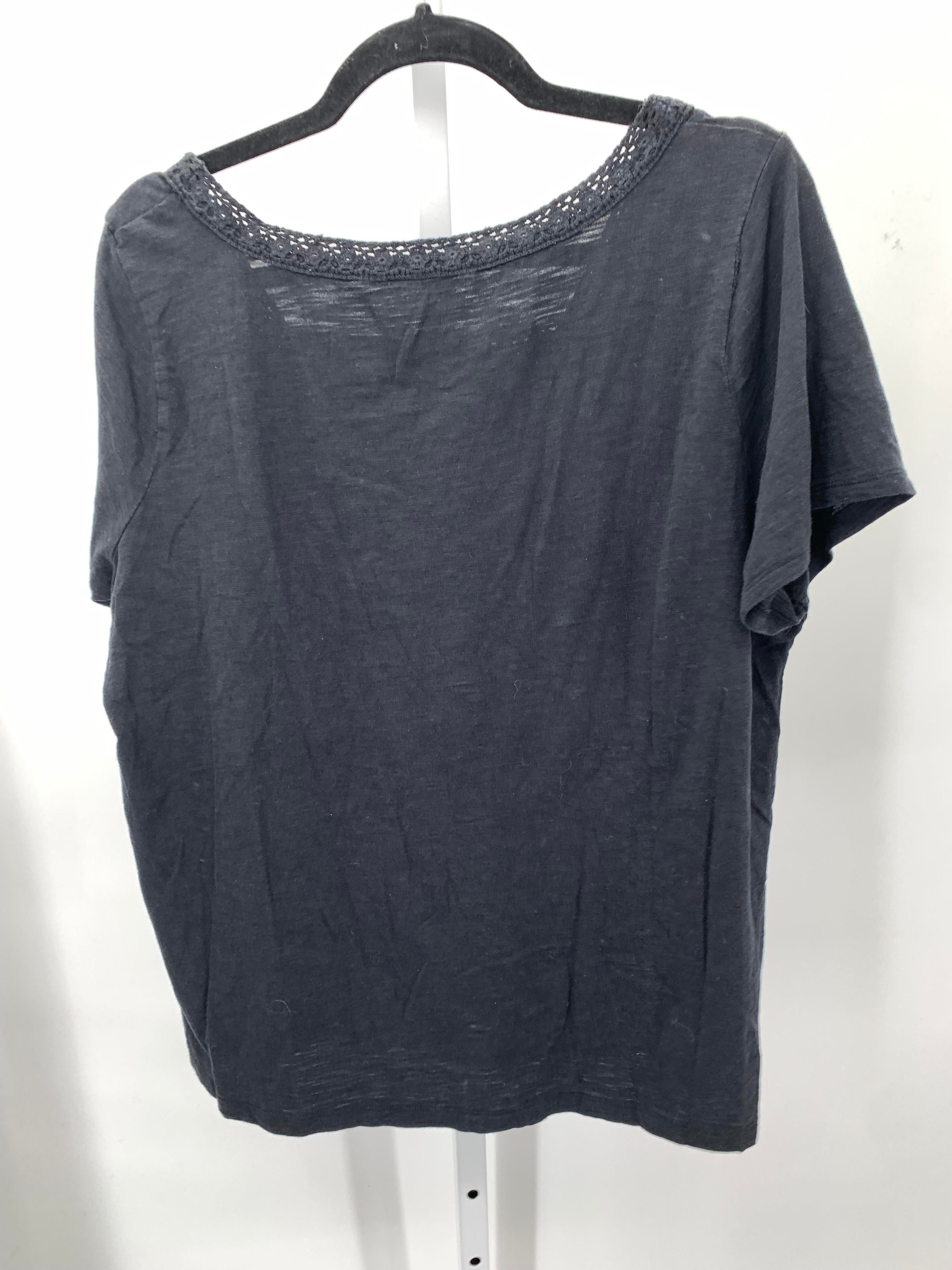 Talbots Size 2XP Womens Short Sleeve Shirt