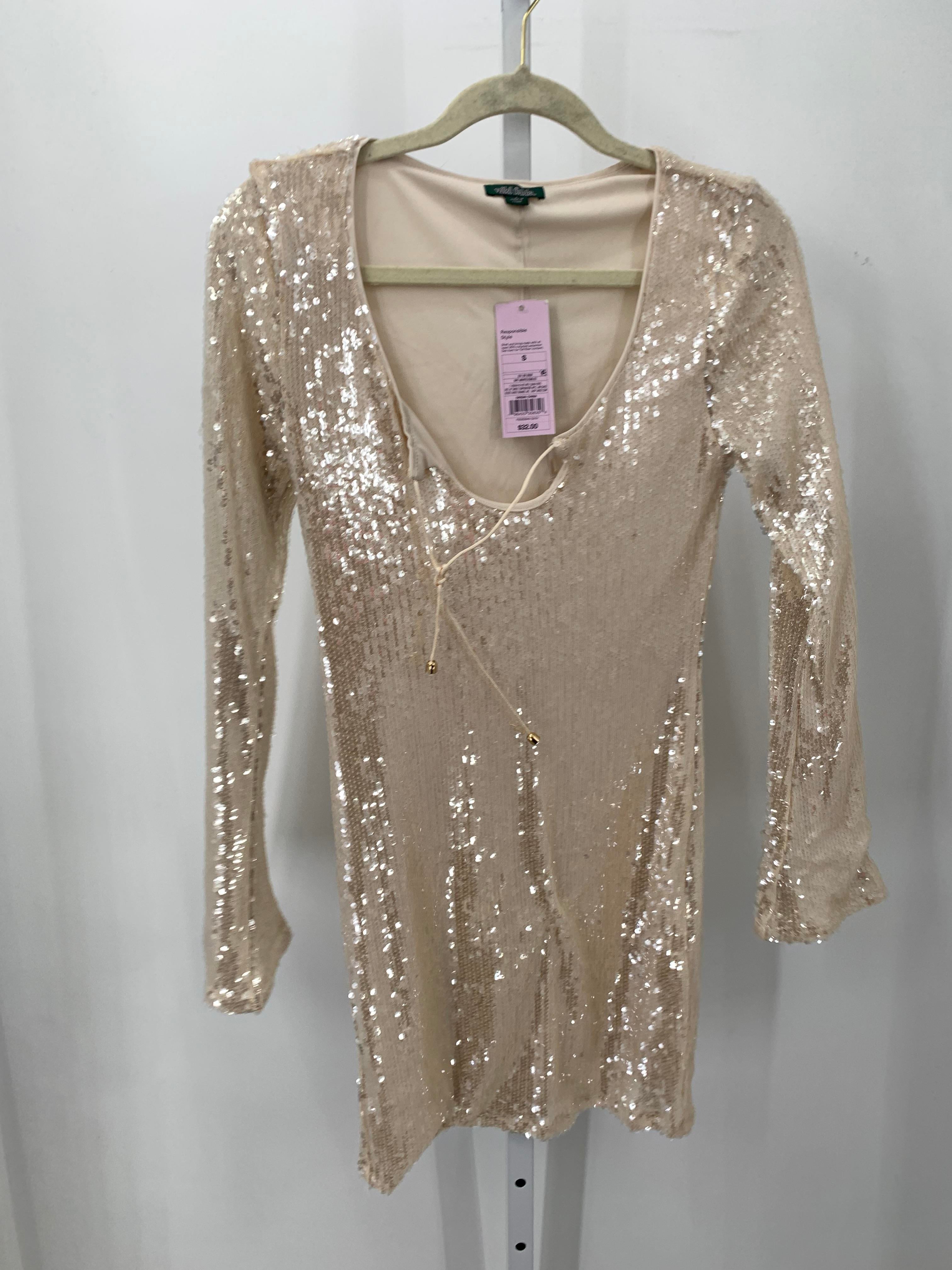 Wild Fable Size Small Juniors Long Sleeve Dress