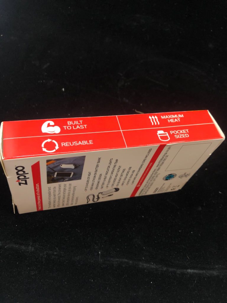 NIB ZIPPO HAND WARMER & POWER BANK.