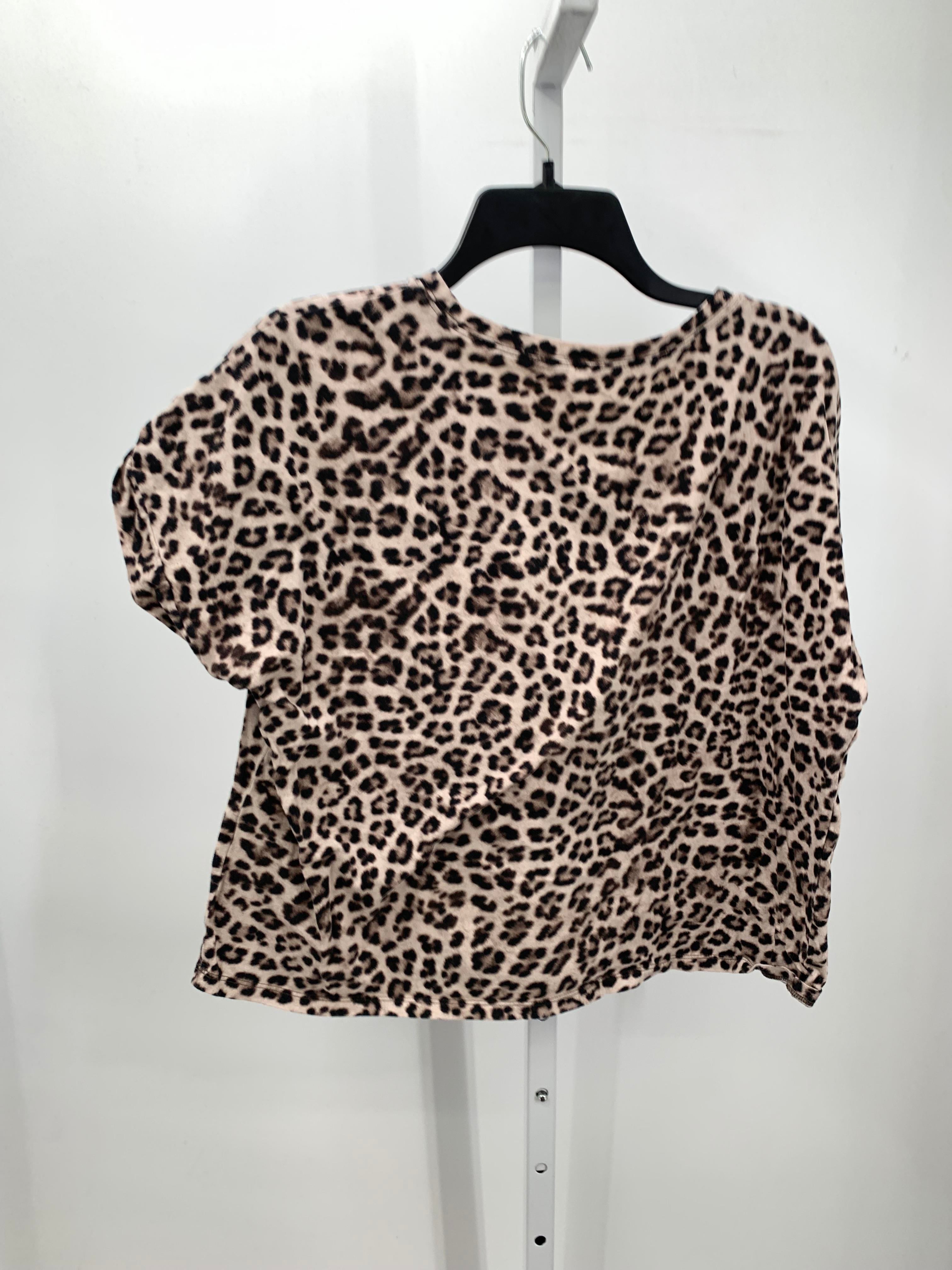 INC Size Large Misses Short Sleeve Shirt