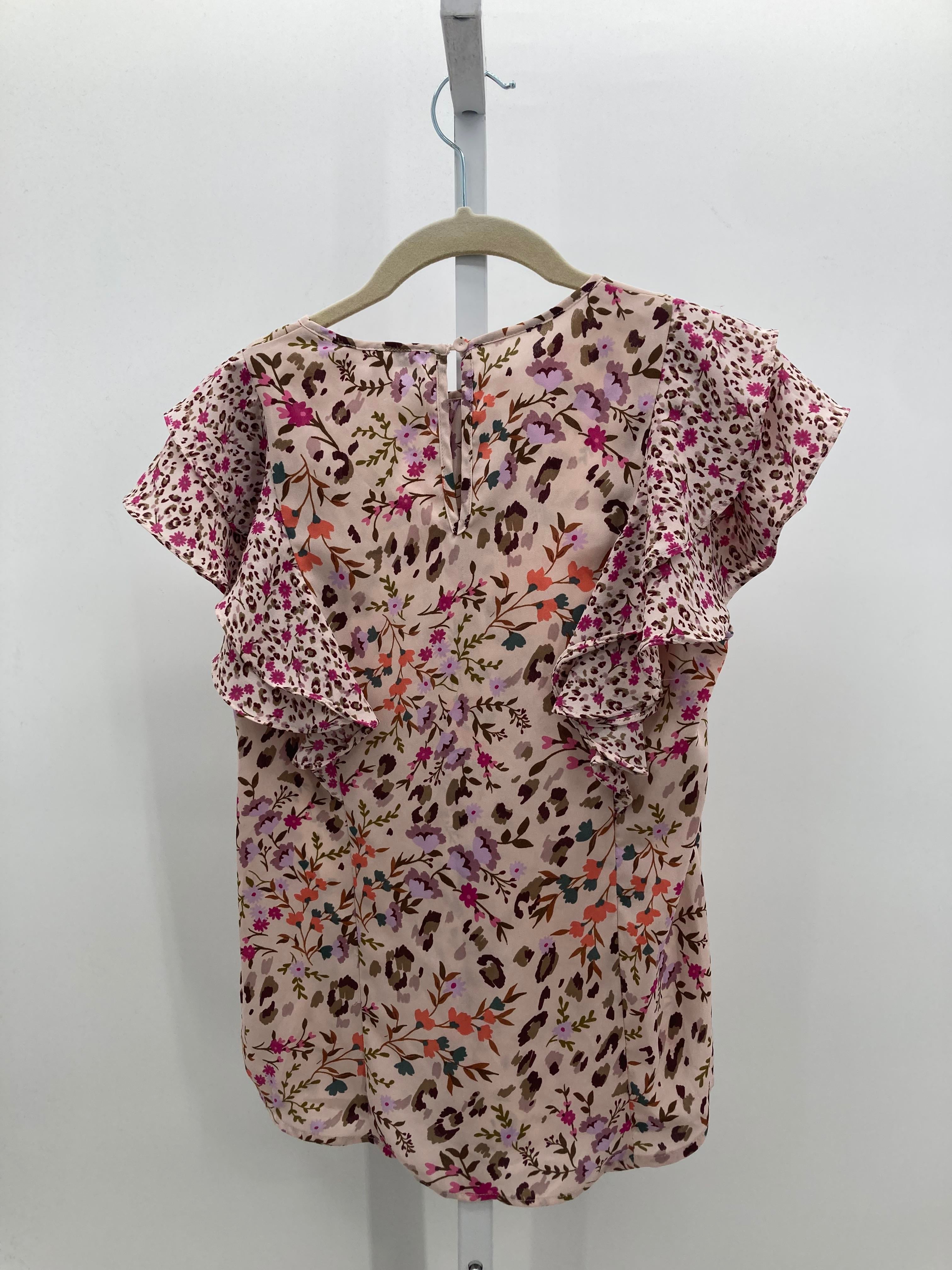 Size X Small Misses Short Sleeve Shirt
