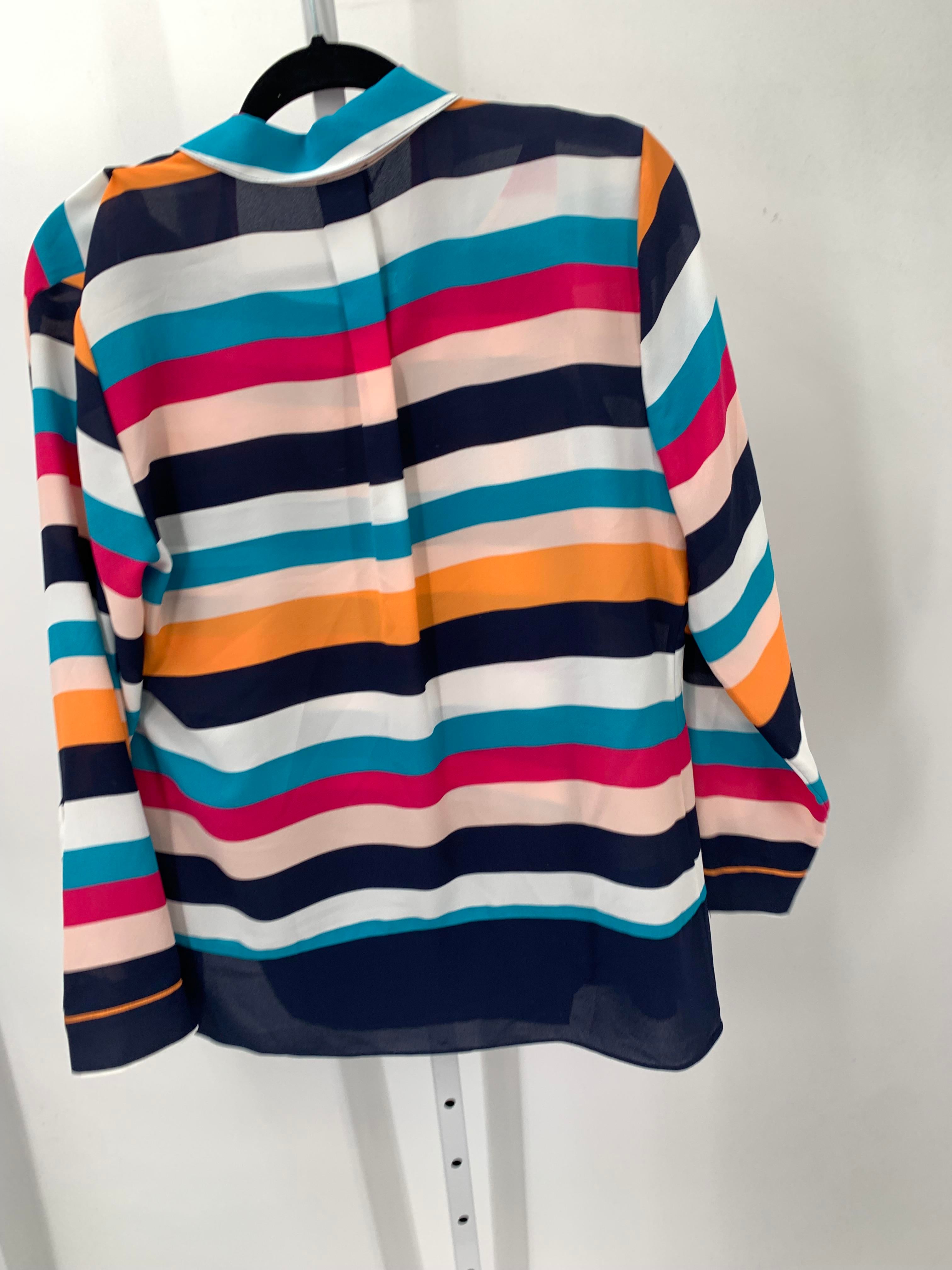 Chico's Size Small Misses Long Sleeve Shirt