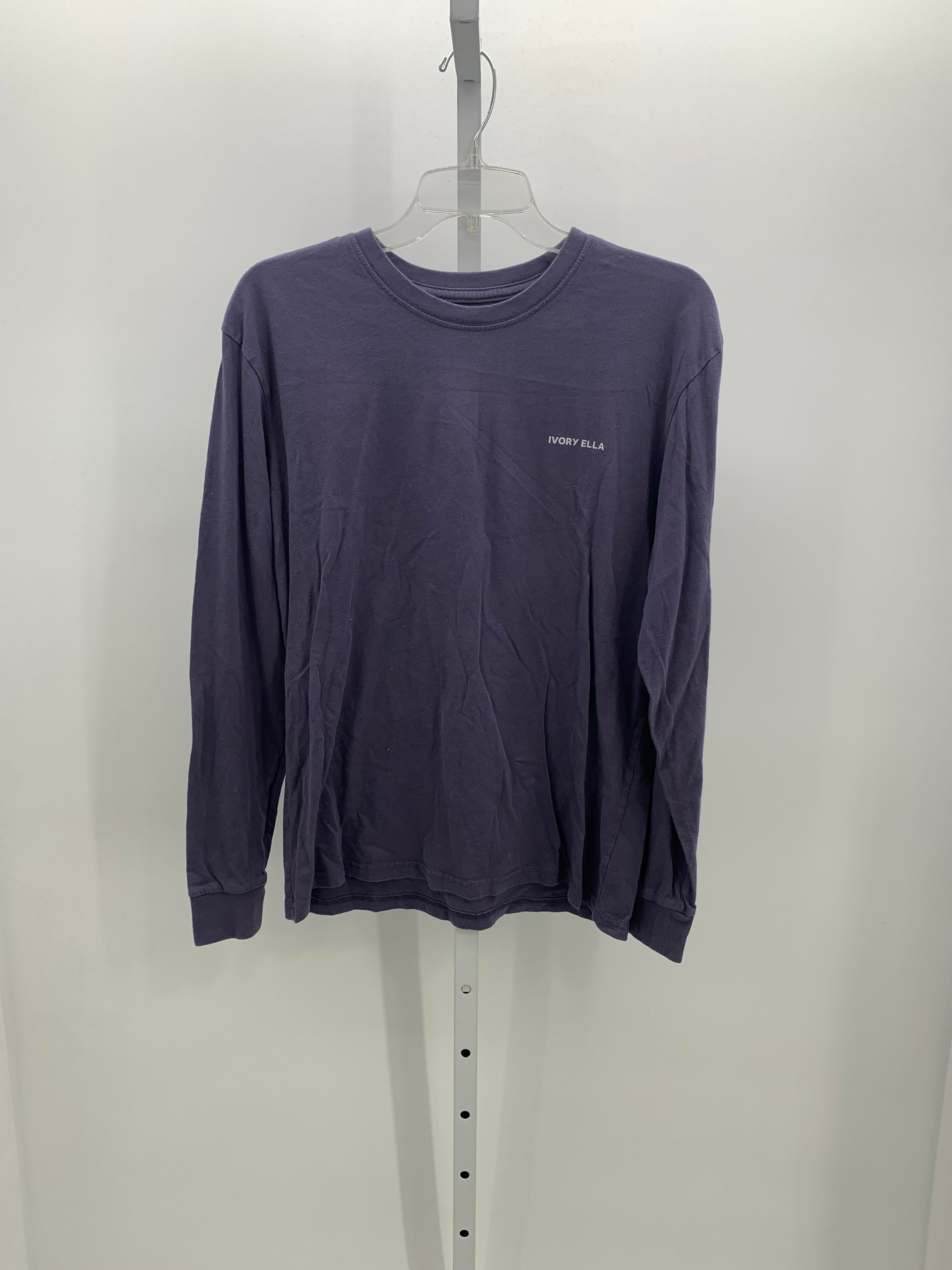 Ivory Ella Size Small Juniors Long Sleeve Shirt