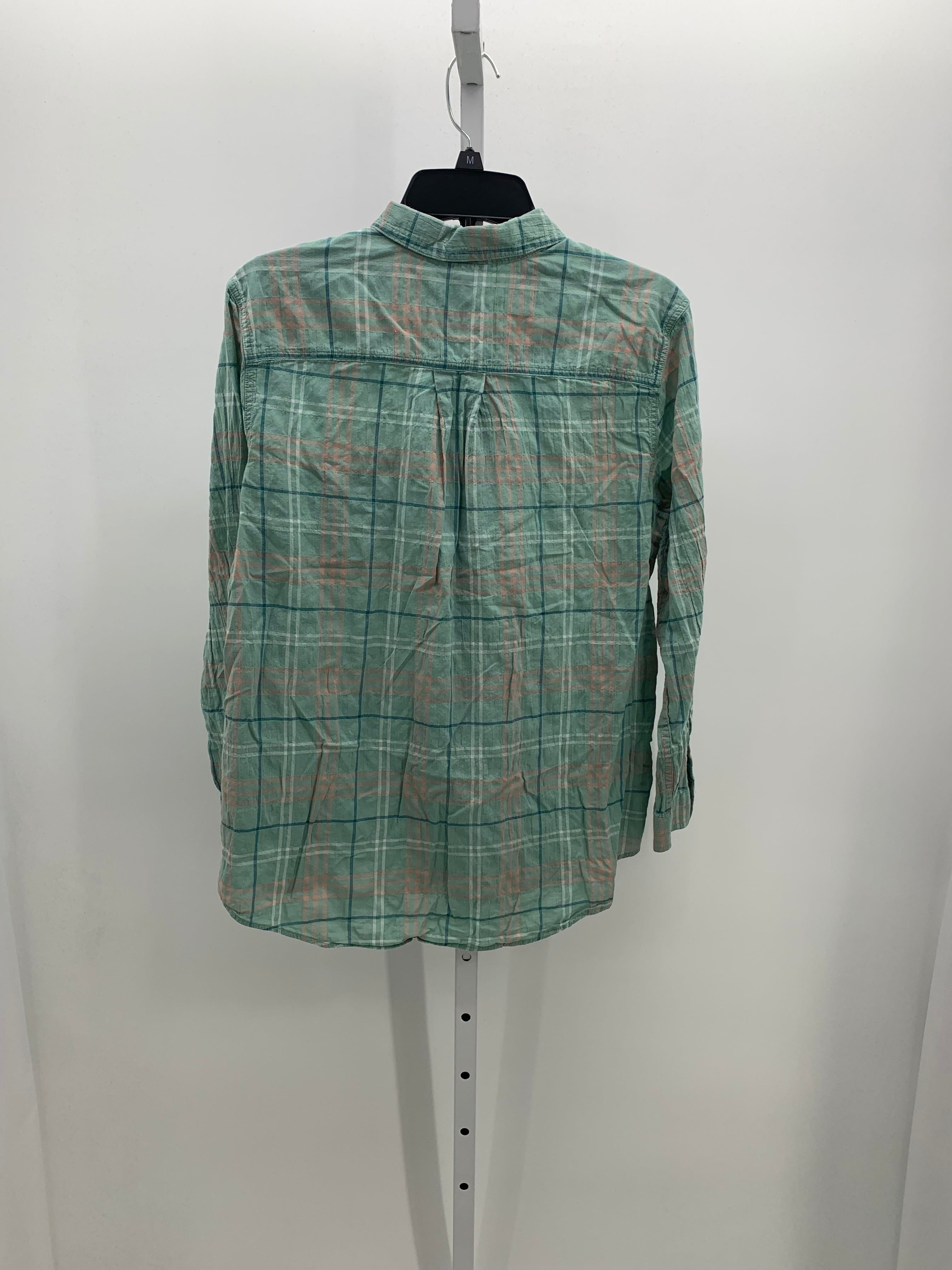Eddie Bauer Size Large Misses Long Sleeve Shirt