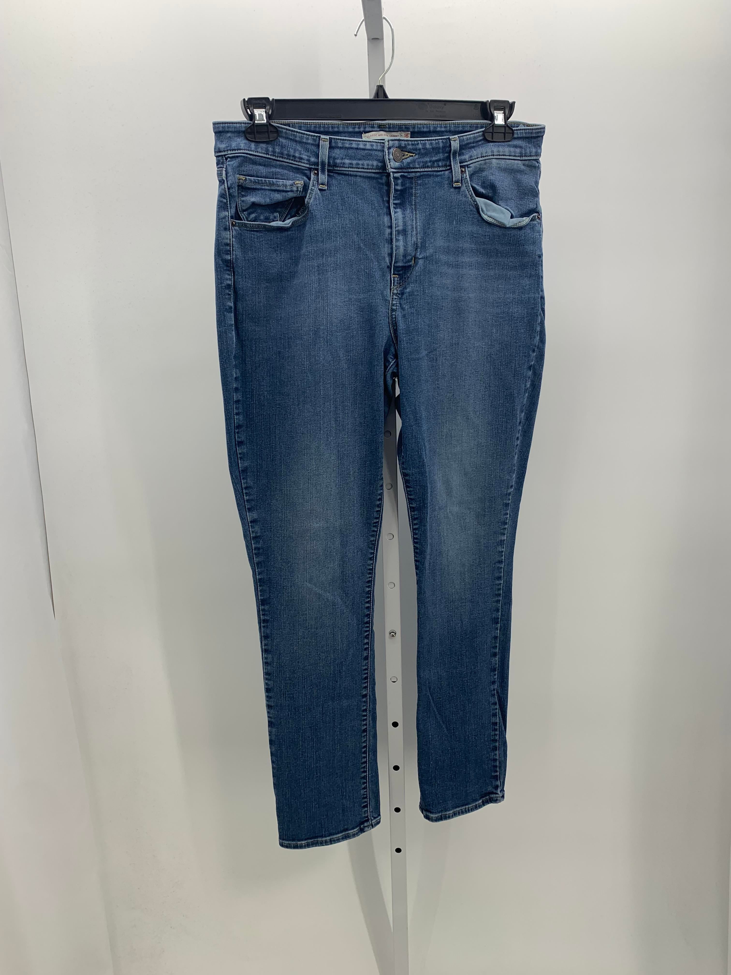 Levis Size 16 Misses Jeans