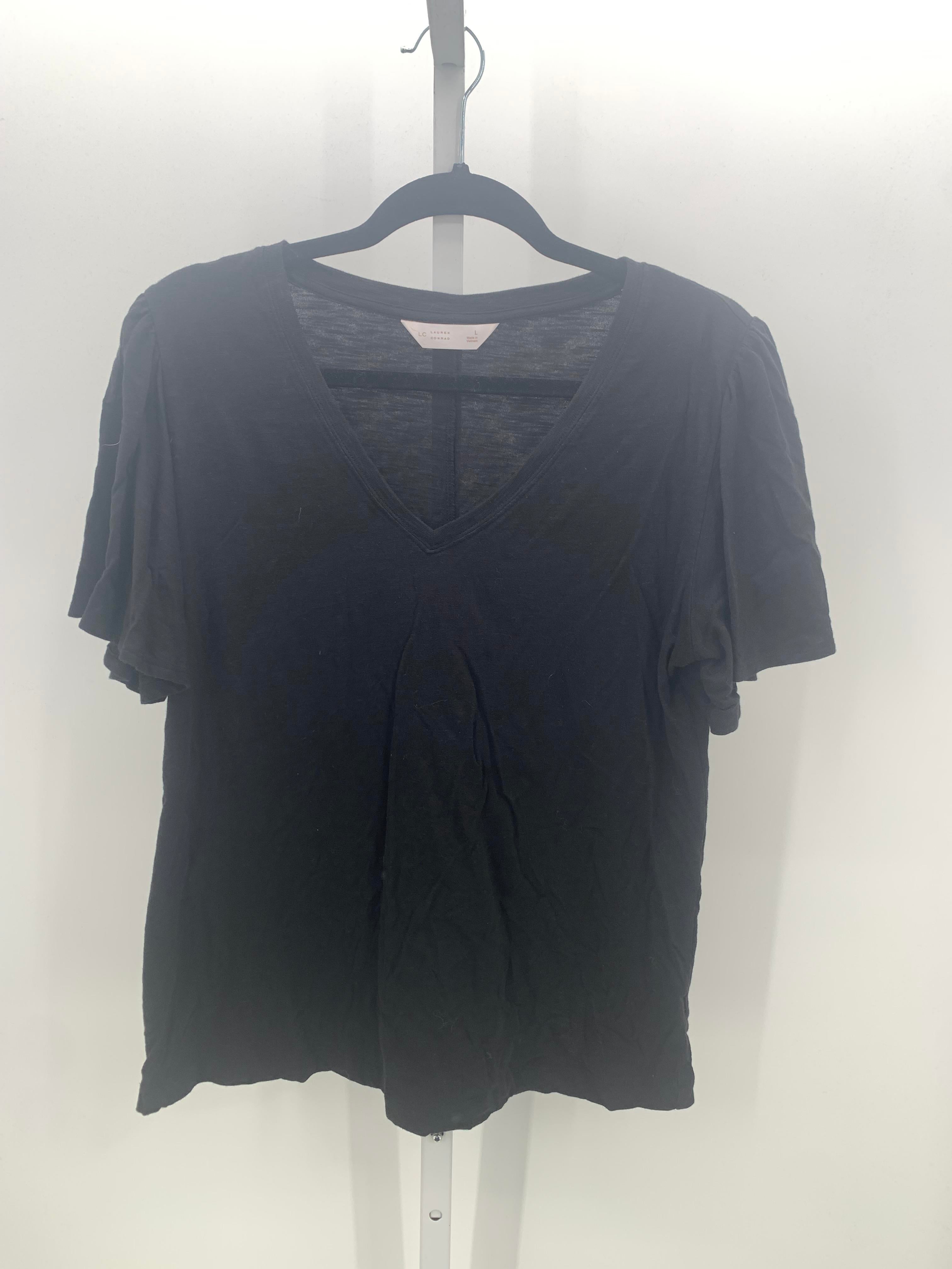Lauren Conrad Size Large Misses Short Sleeve Shirt