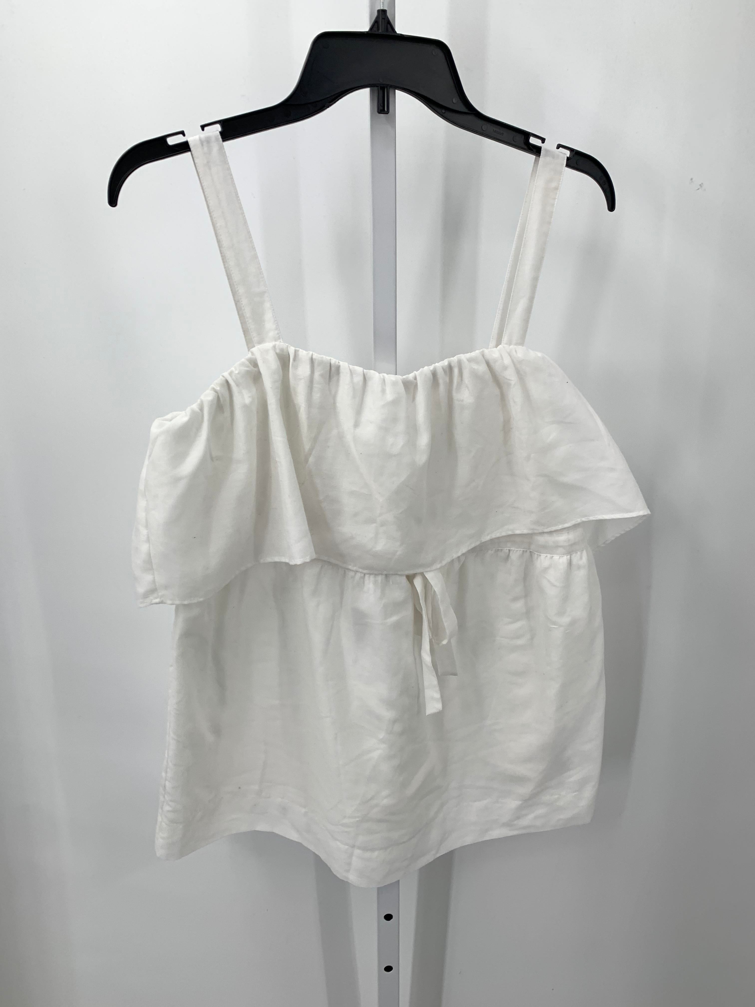 Motherhood White Size Small Maternity Sleeveless Shirt