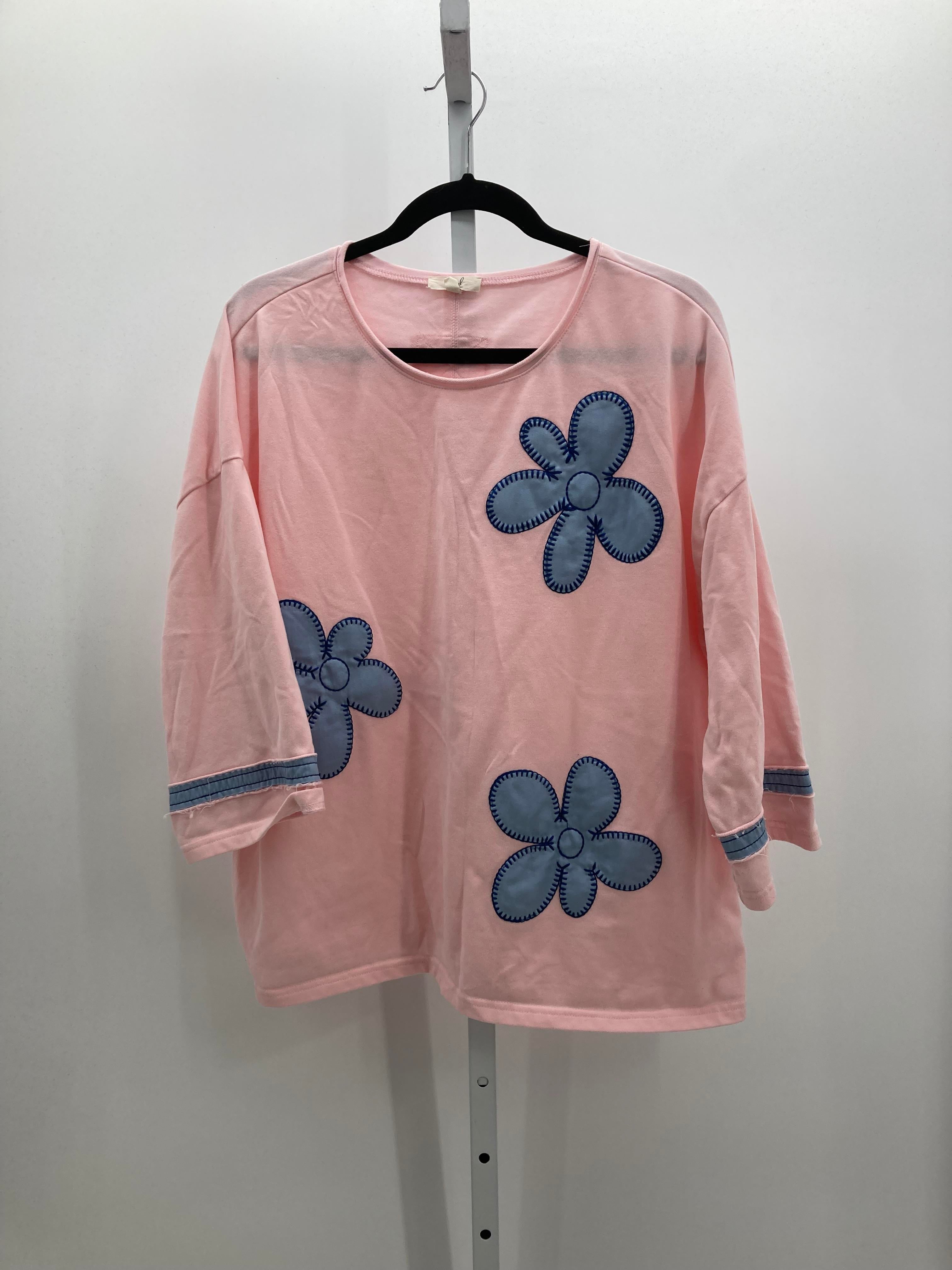 Easel Size Large Misses 3/4 Sleeve Shirt