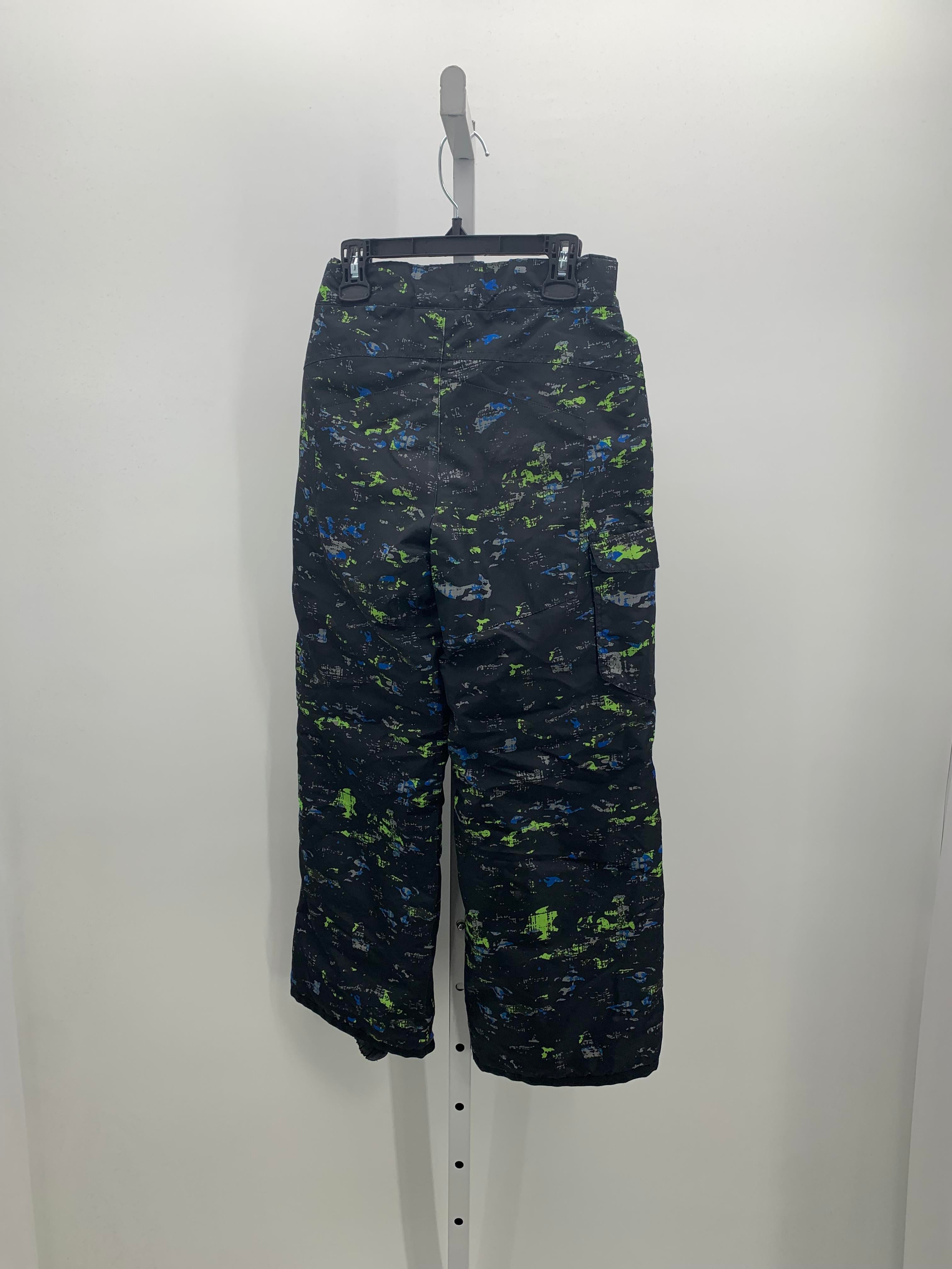 BLACK/ GREEN SNOW PANTS