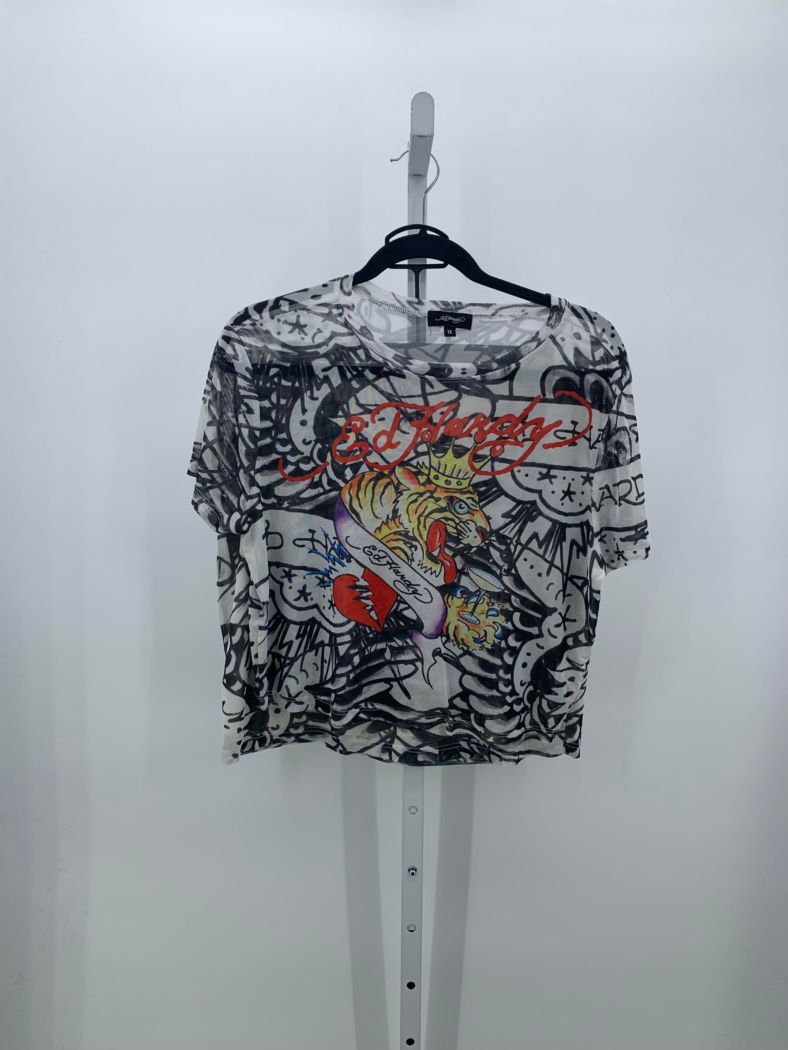 Ed Hardy Size 1X Womens 2 Piece
