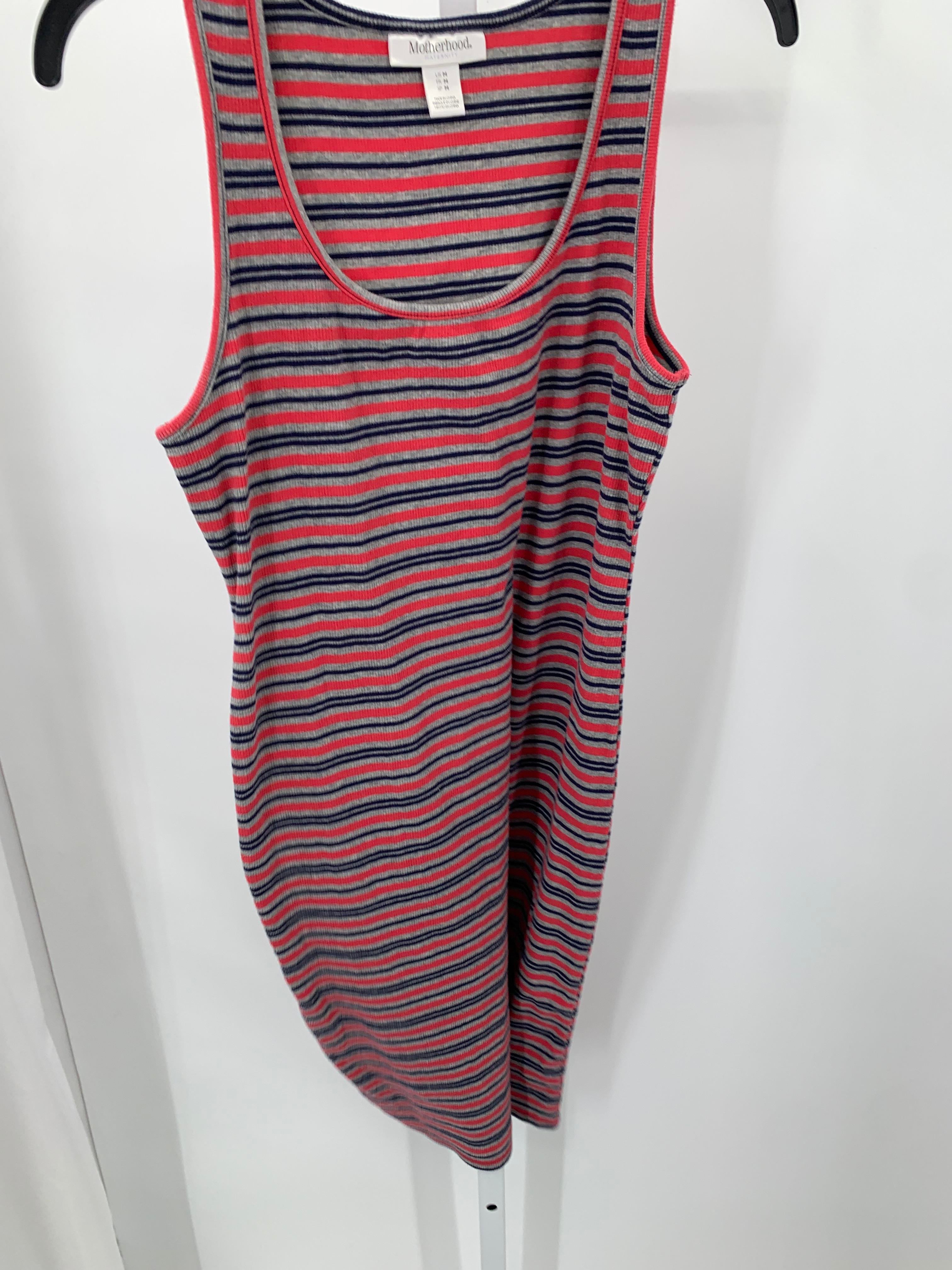 Motherhood Grey Size Medium Maternity Sleeveless Dress