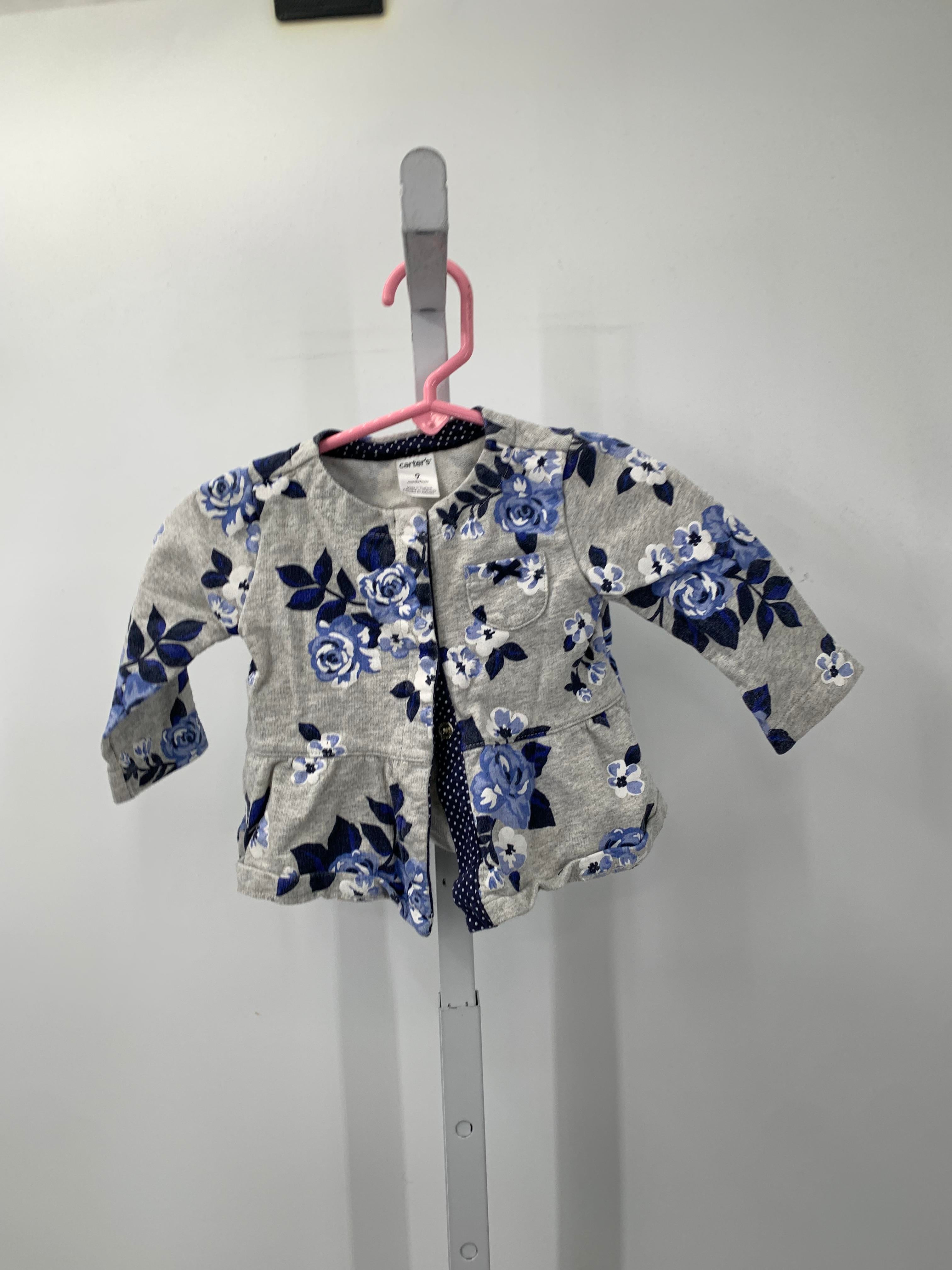 Carters Size 9 Months Girls Sweat Jacket