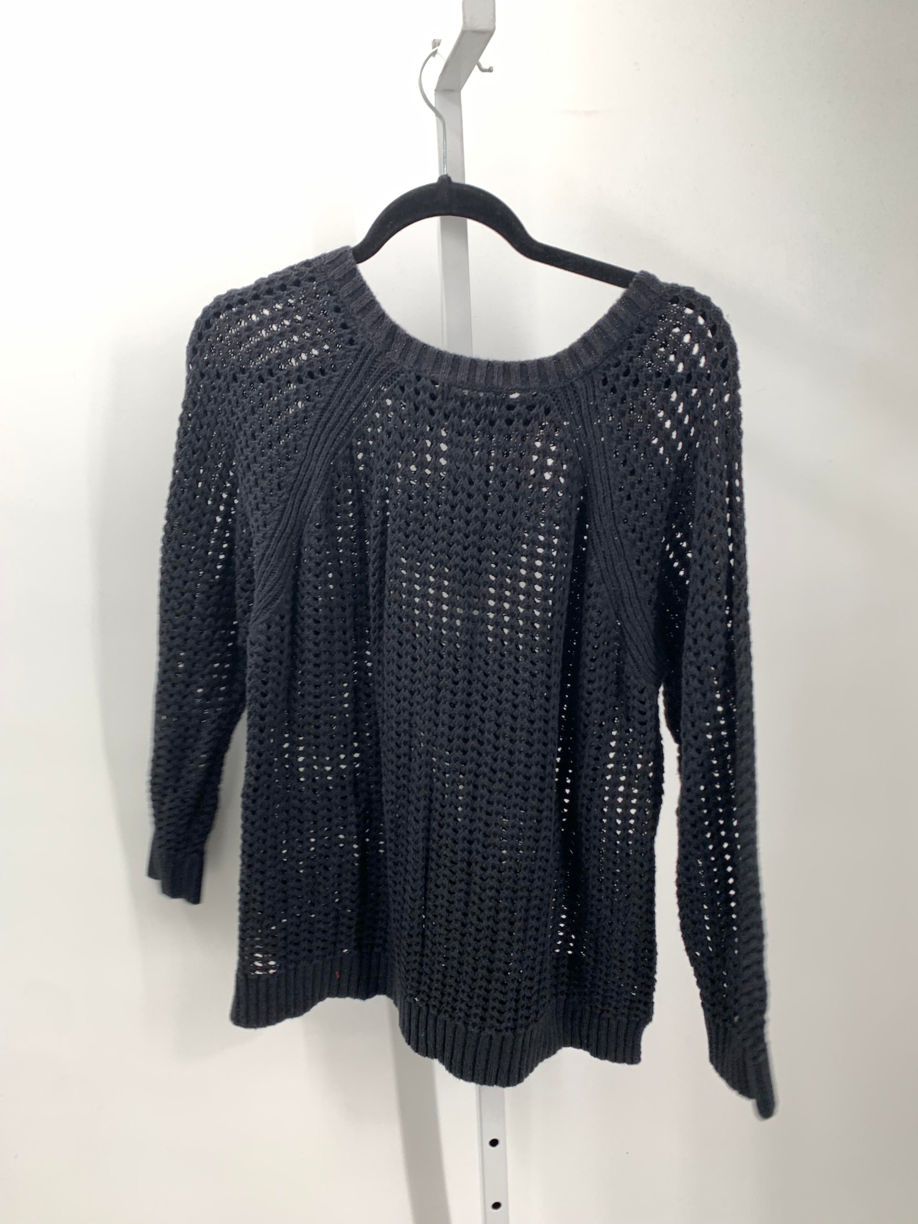 A.N.A. Size 1X Womens Long Slv Sweater