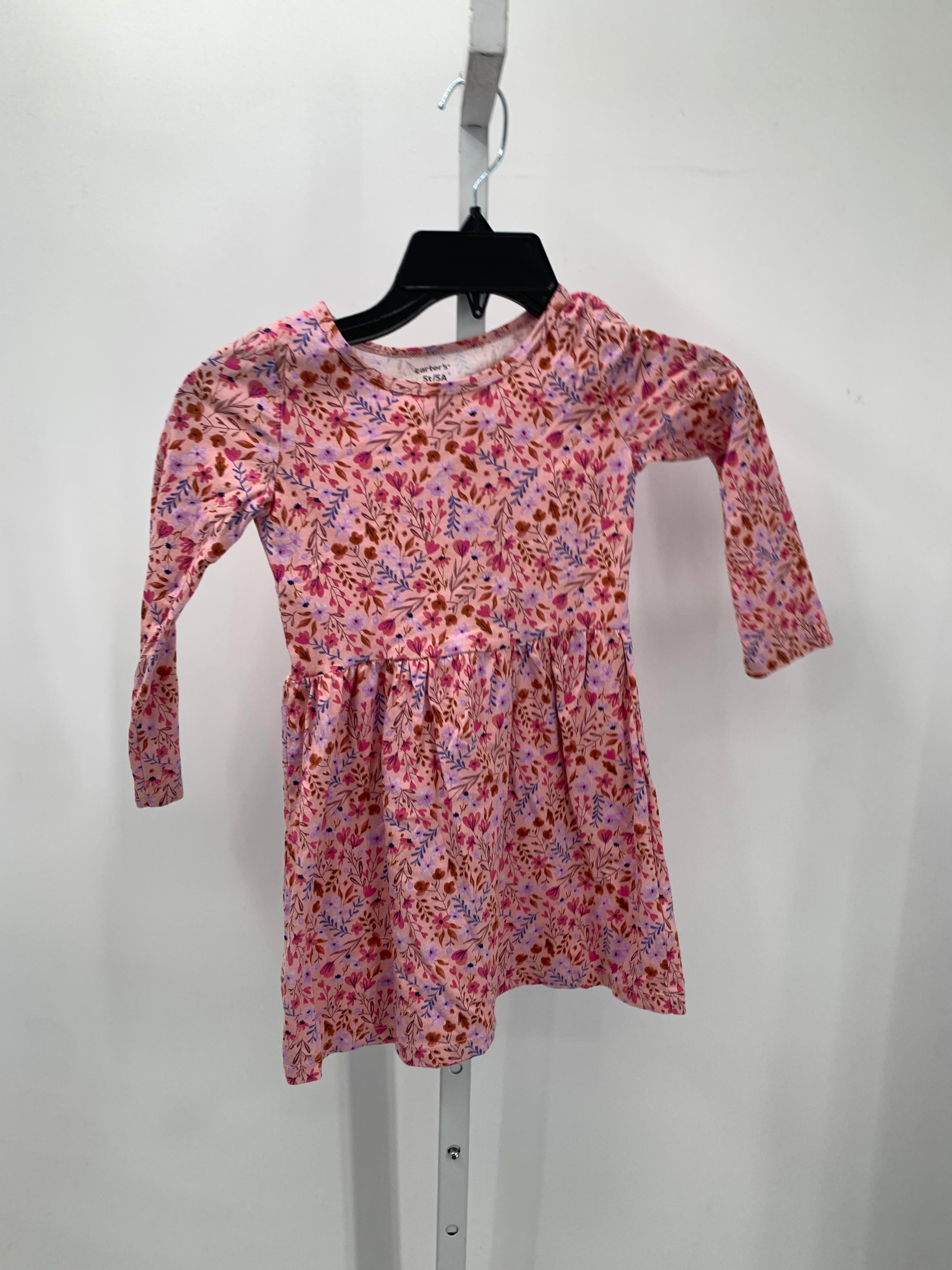 Carters Size 5T Girls Long Sleeve Dress