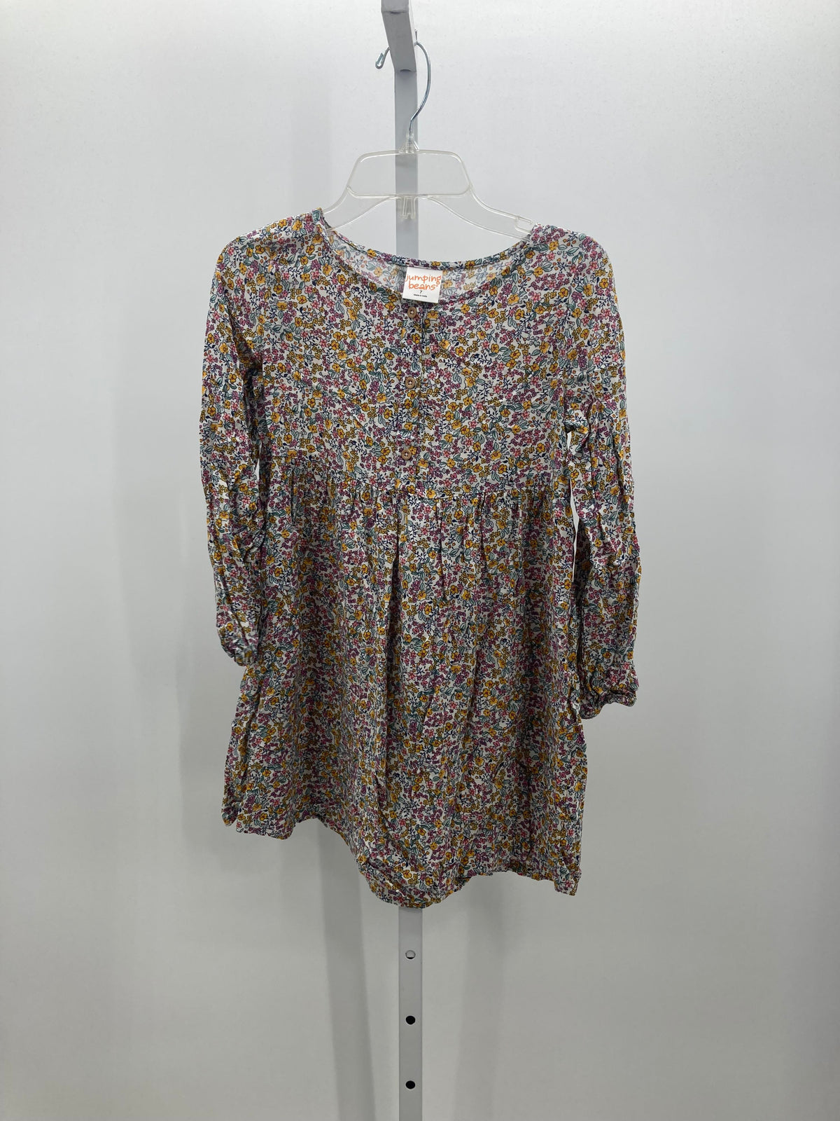 Jumping Beans Size 7 Girls Long Sleeve Dress