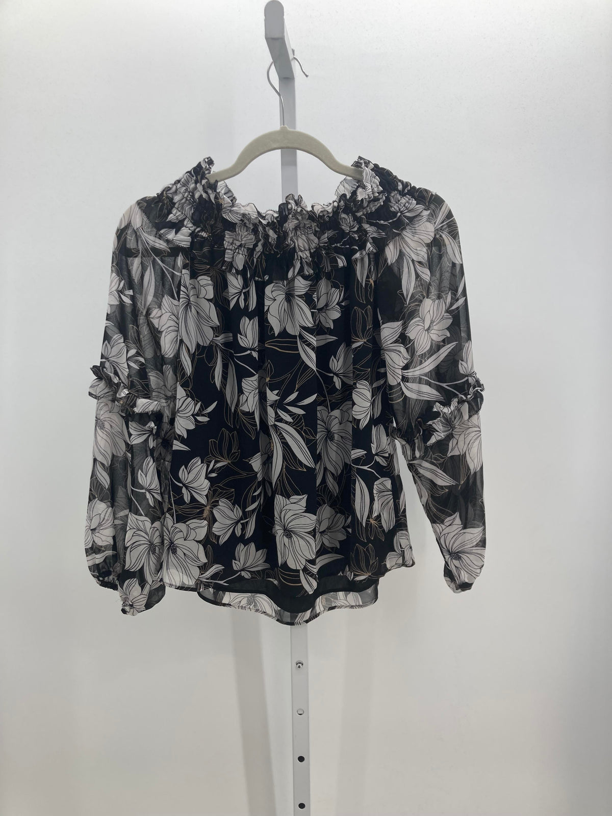 INC Size Small Misses Long Sleeve Shirt