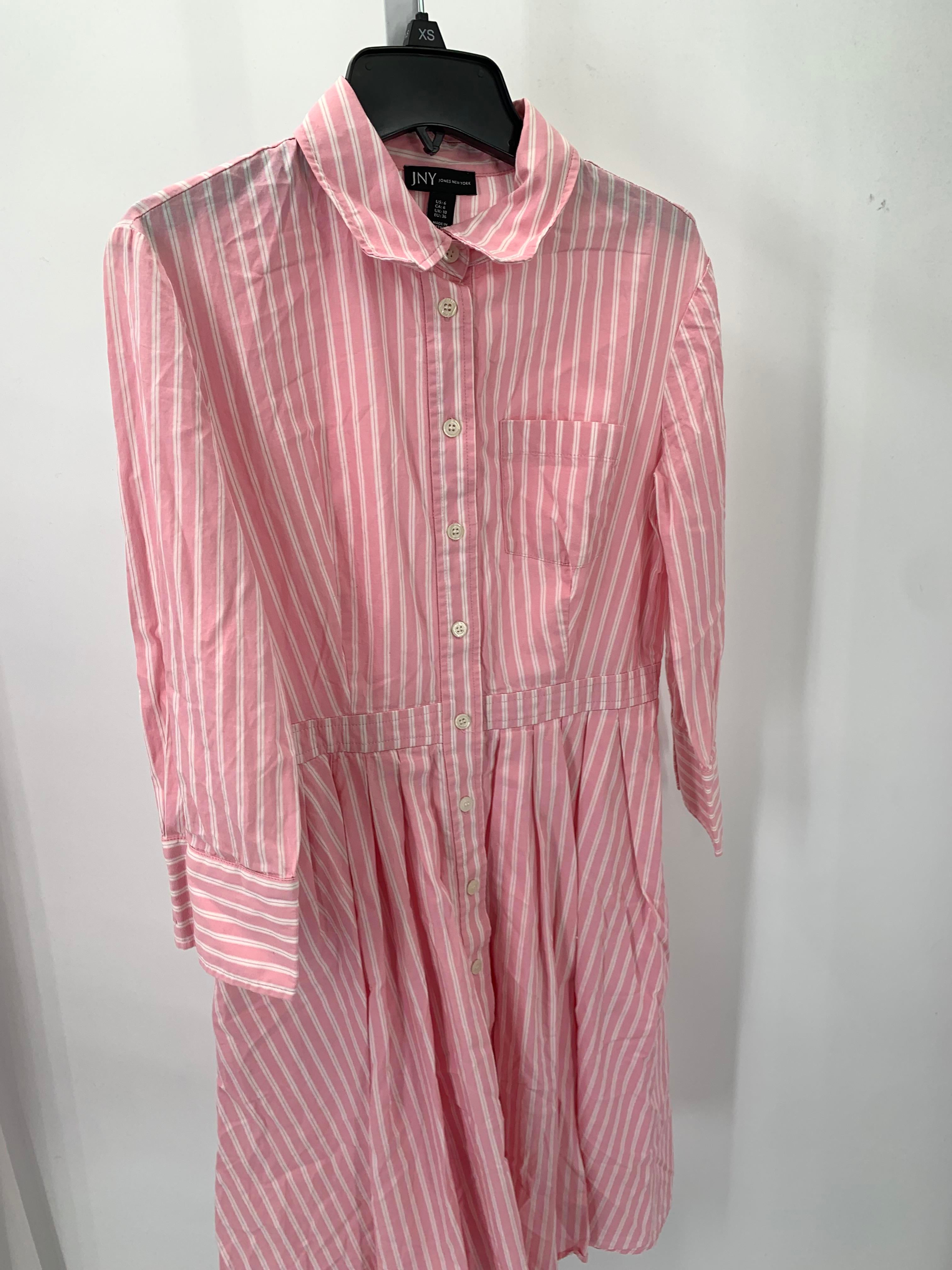 Jones New York Size 6 Misses Long Sleeve Dress