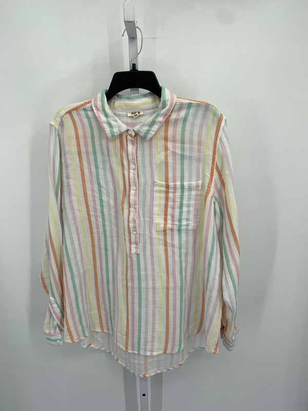 A.N.A. Size Extra Large Misses Long Sleeve Shirt