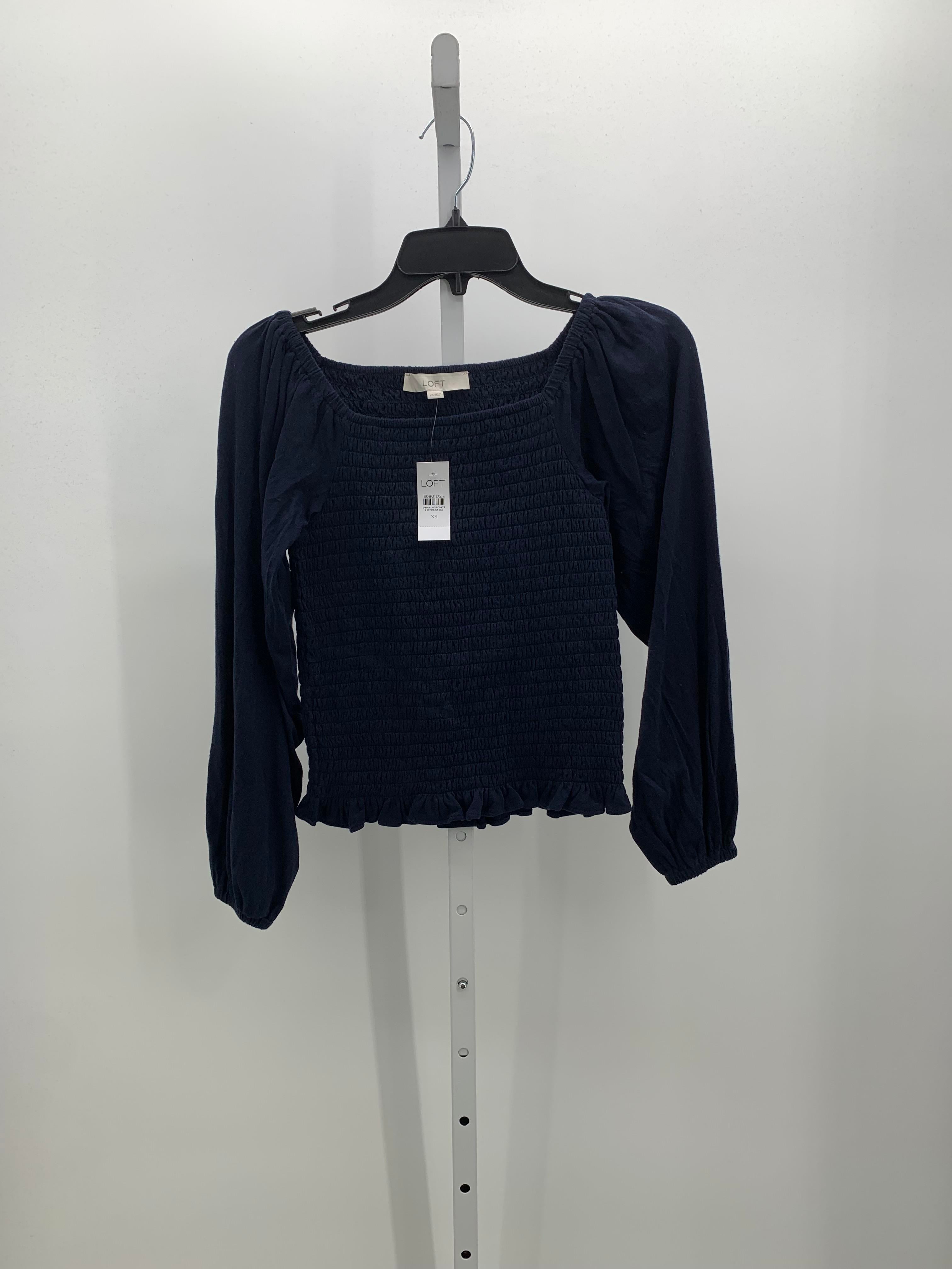Loft Size X Small Misses Long Sleeve Shirt