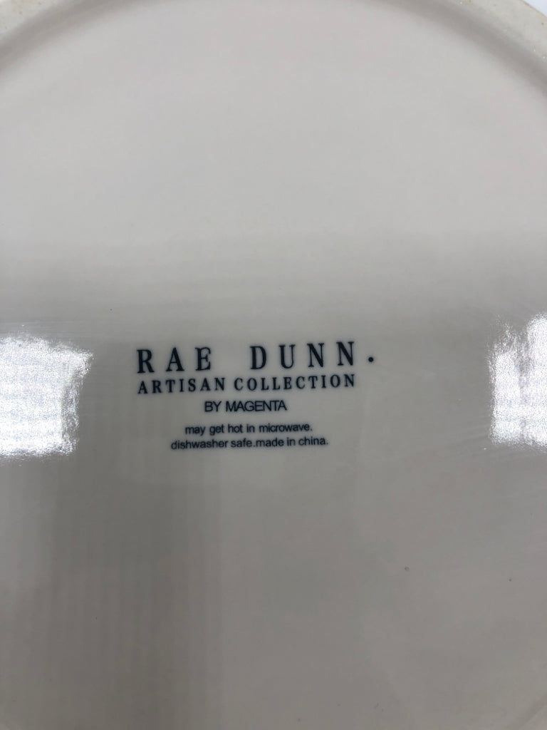 "GULP" RAE DUNN PET BOWL.