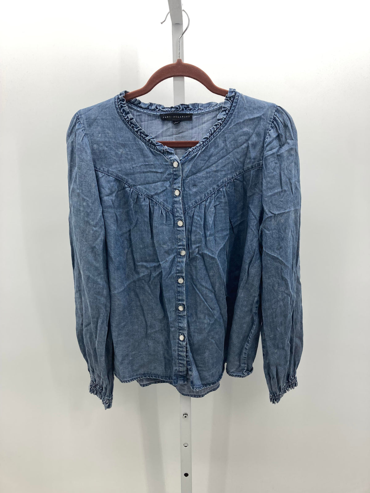 Jane + Delancey Size Large Misses Long Sleeve Shirt