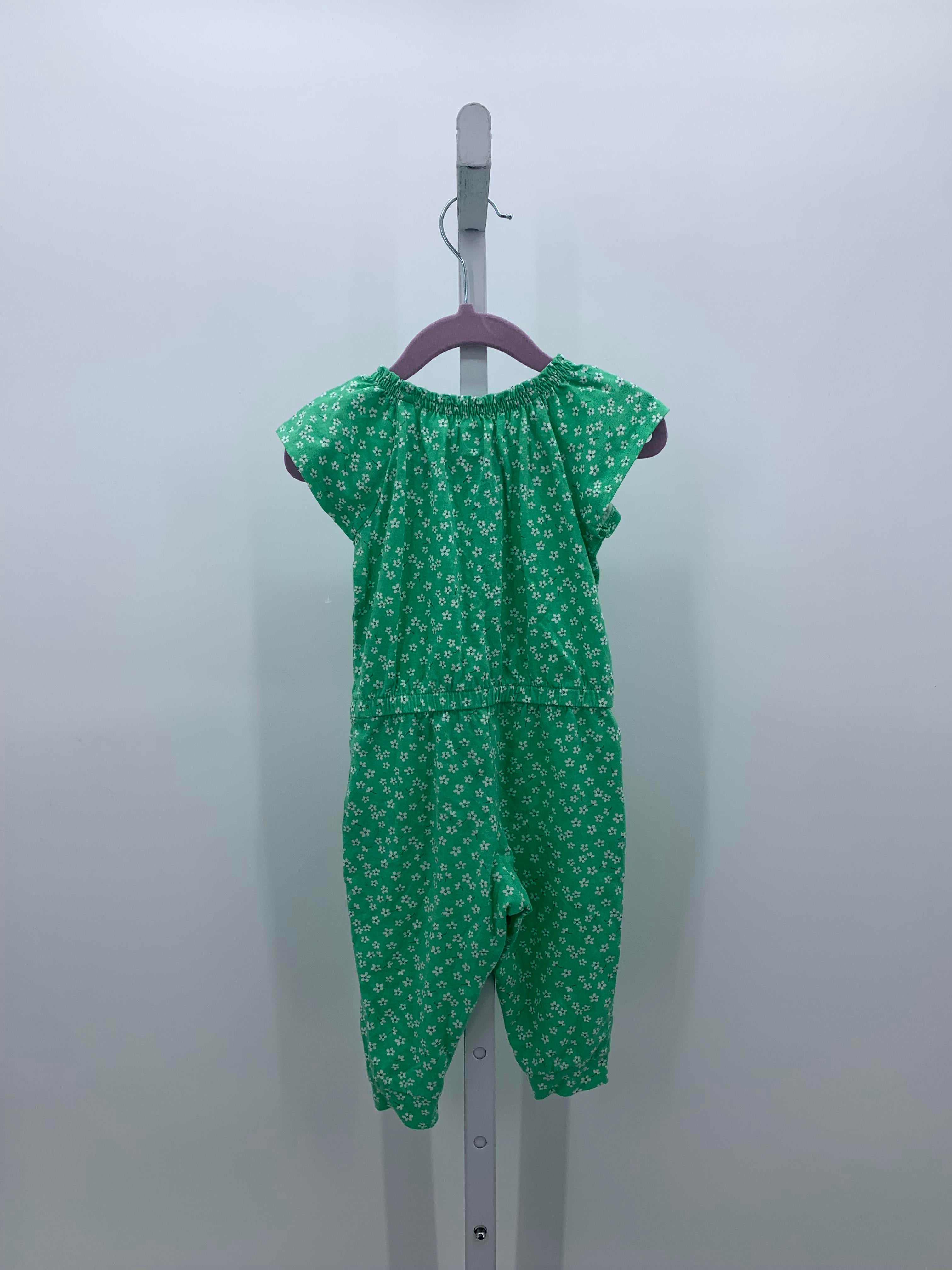 Wonder Nation Size 12 Months Girls Short Slv. Romper
