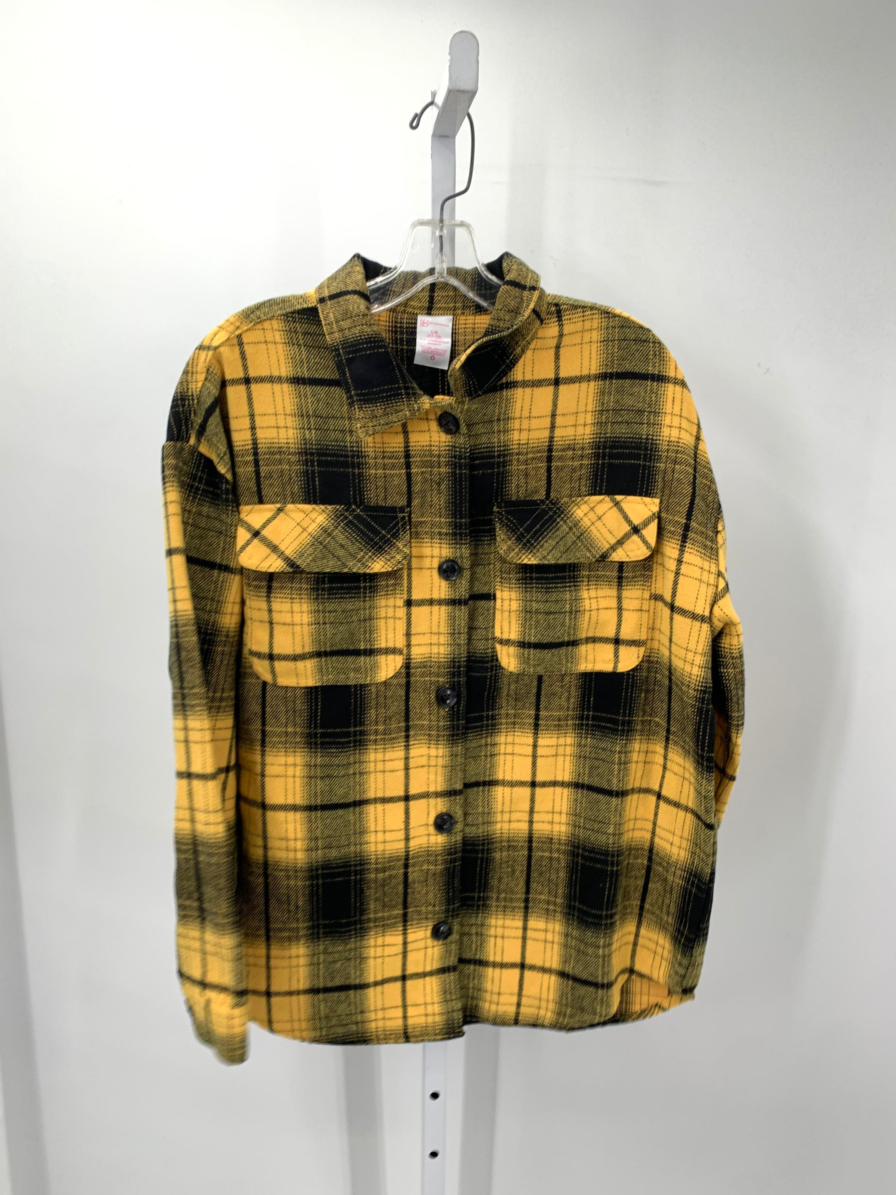 No Boundries Size Large Juniors Long Sleeve Shirt