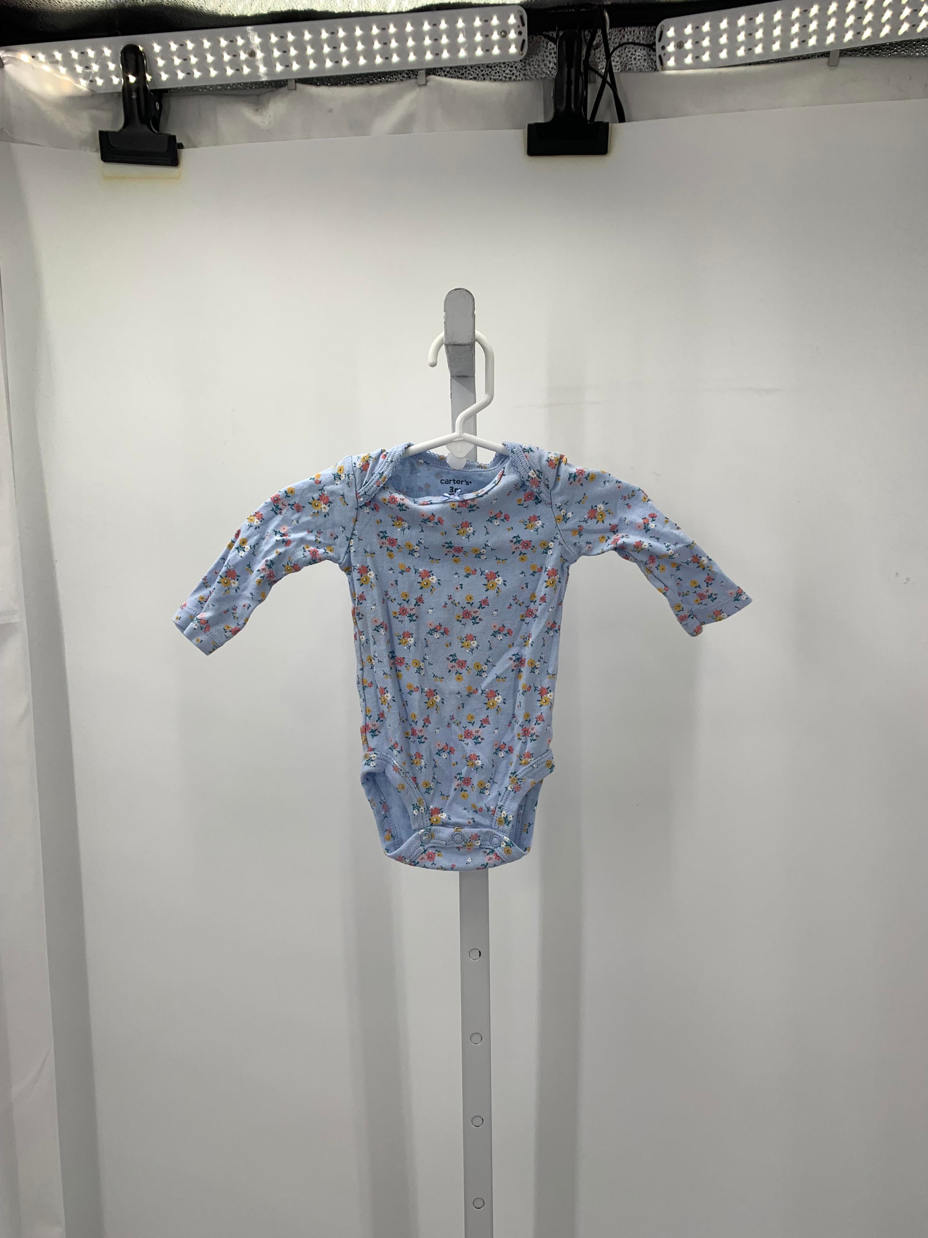 Carters Size 3 Months Girls Long Sleeve Shirt