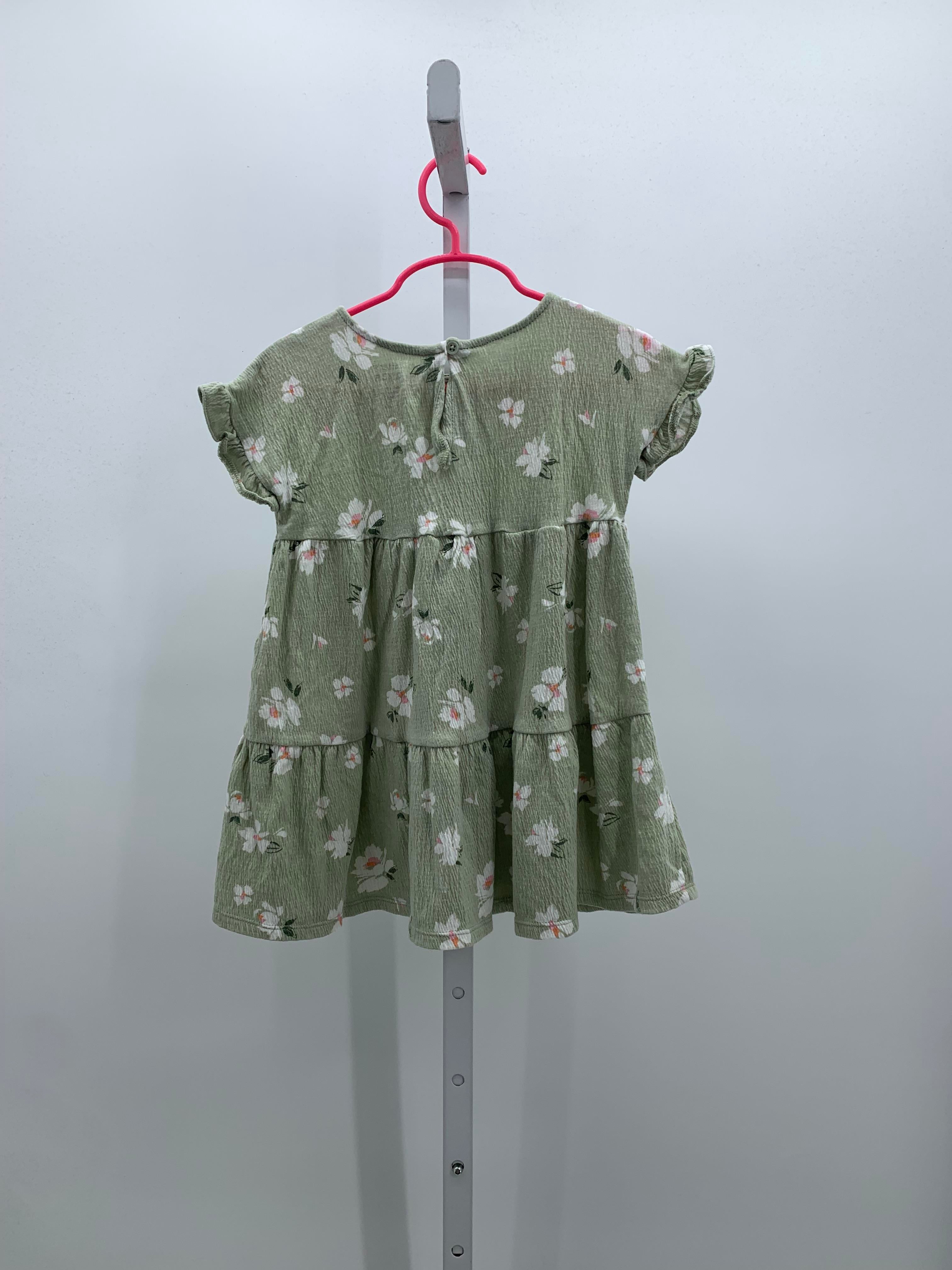 Carters Size 3T Girls Short Sleeve Dress