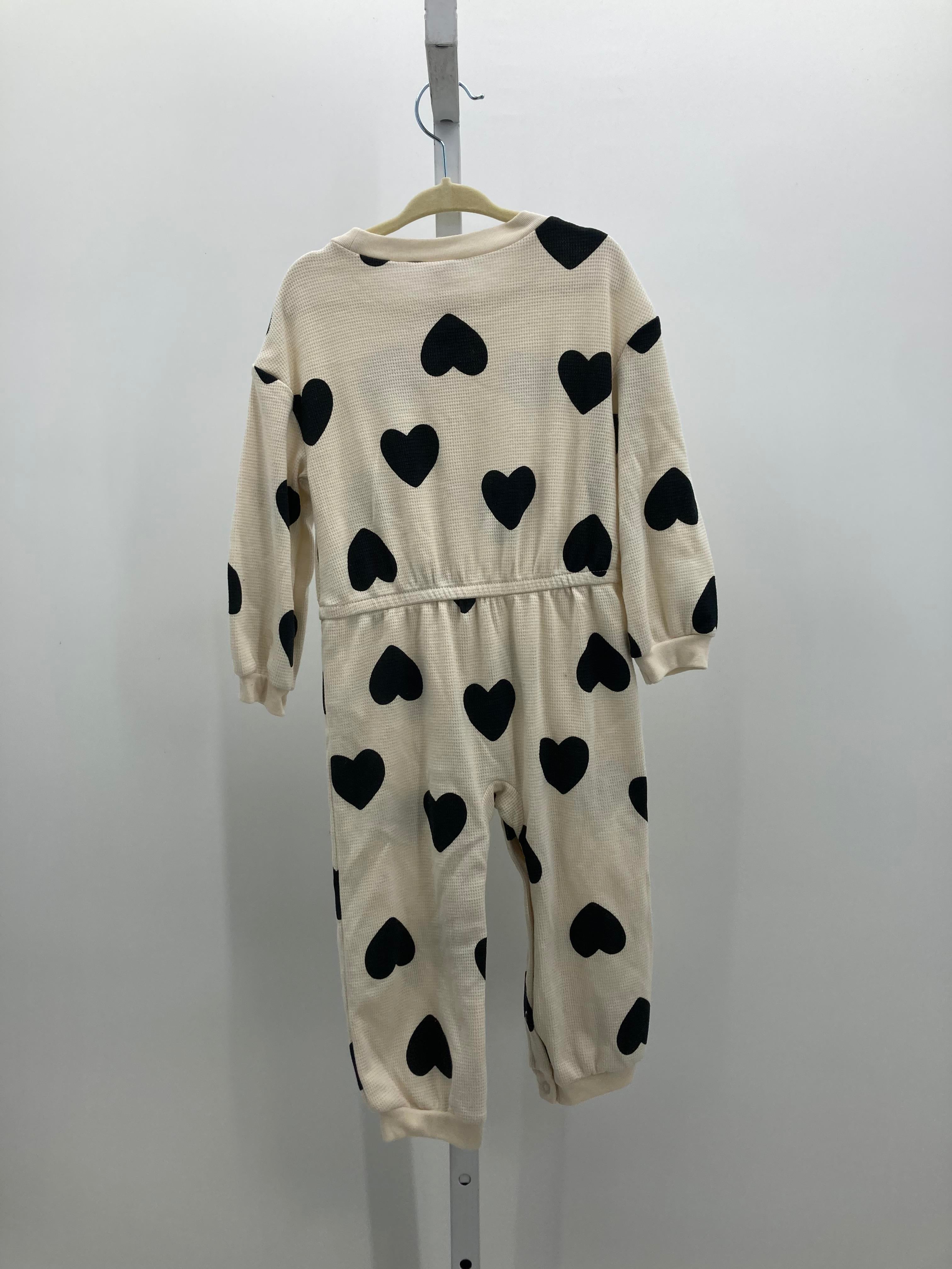 Carters Size 24 Months Girls Long Slv. Romper