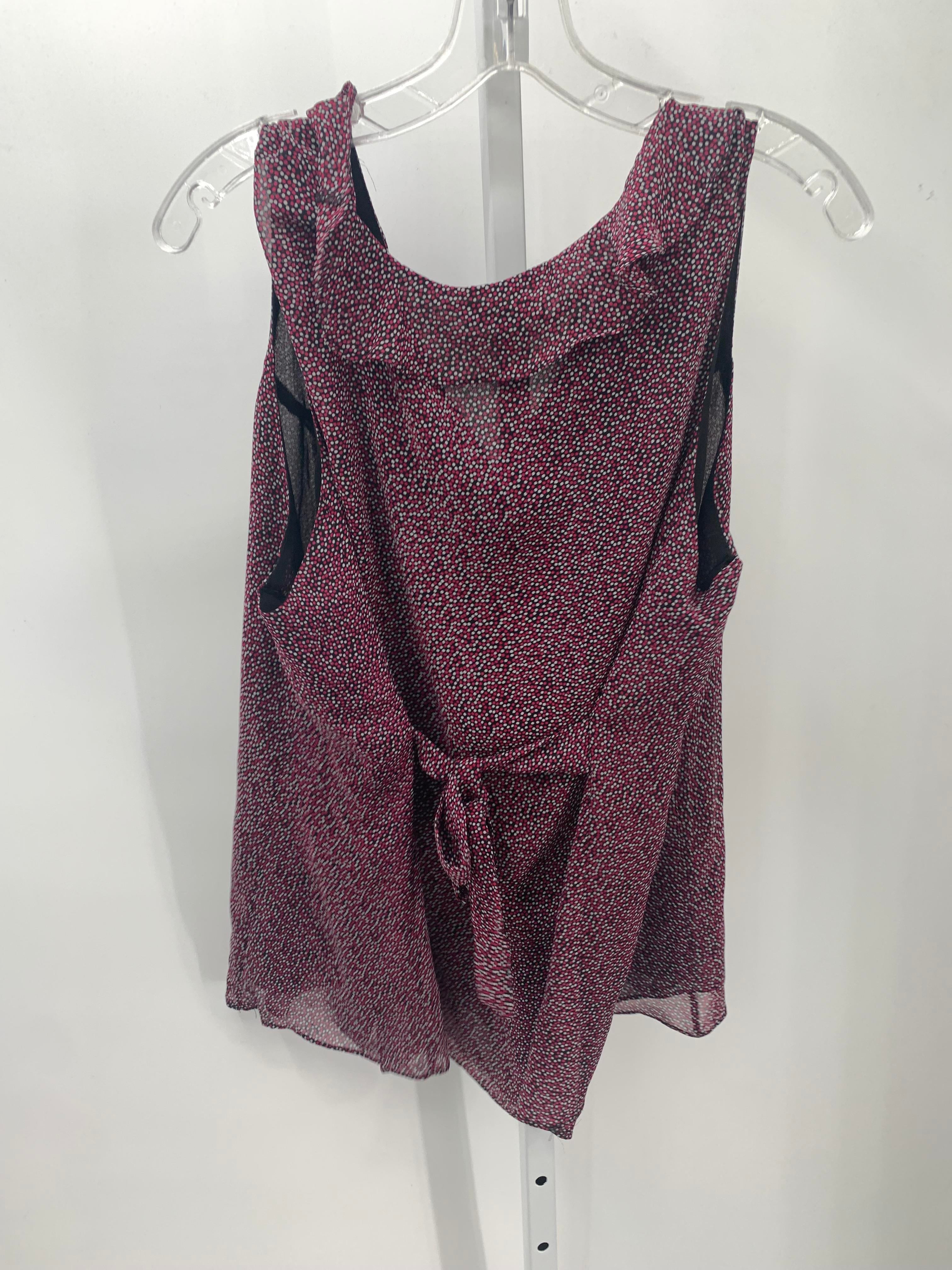 Size 1X Womens Sleeveless Shirt