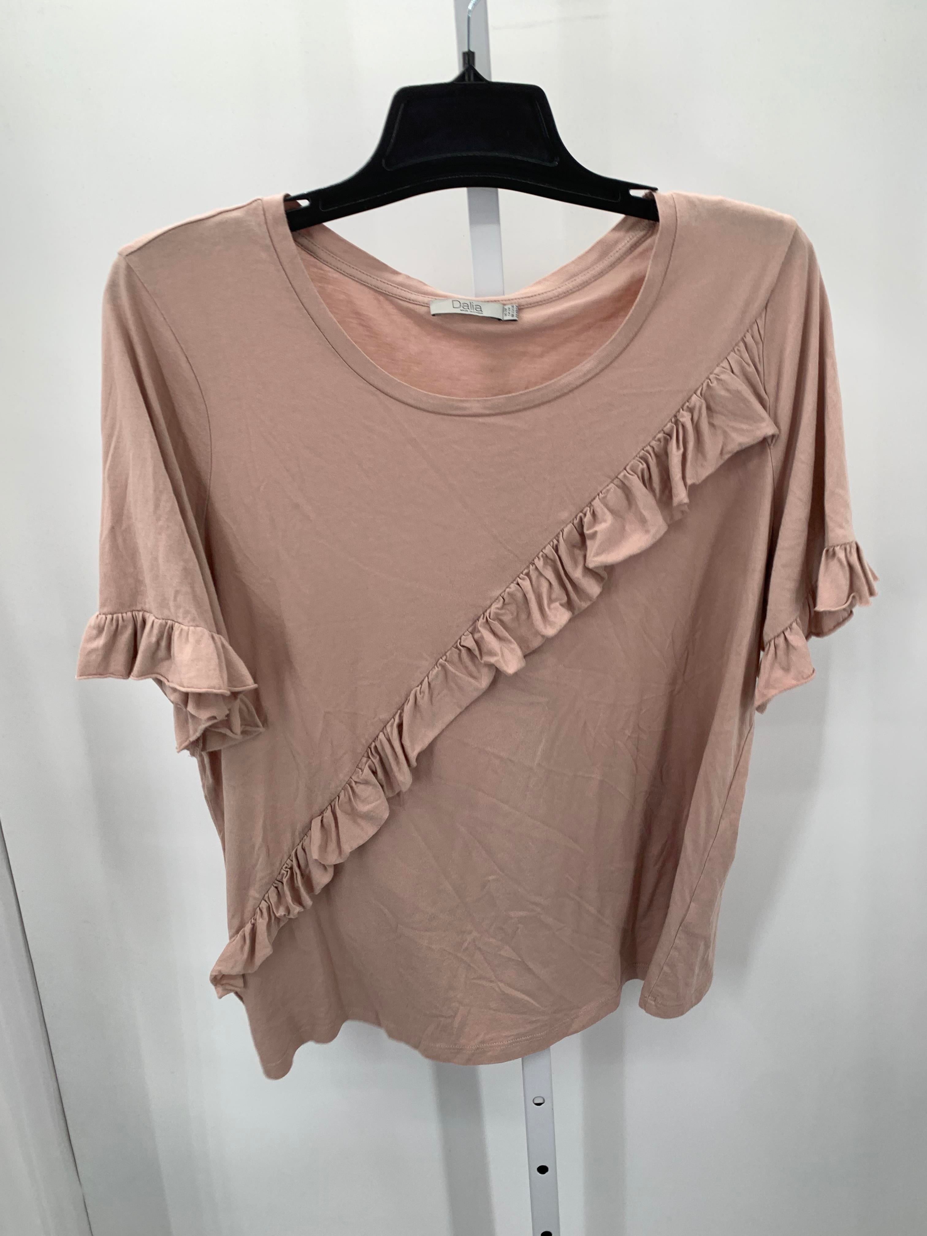 Dalia Collection Size 2X Womens Short Sleeve Shirt