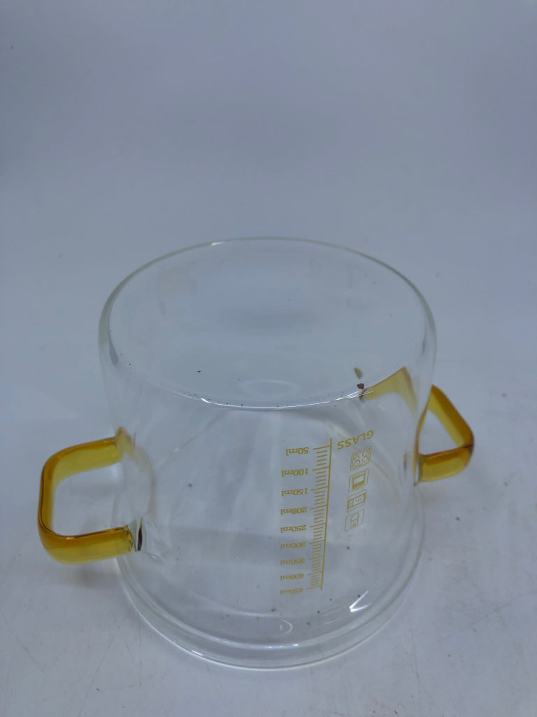 GLASS SOUP POT.