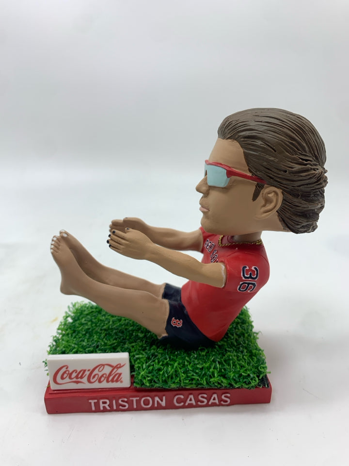 RED SOX TRISTON CASAS BOBBLEHEAD IN BOX.