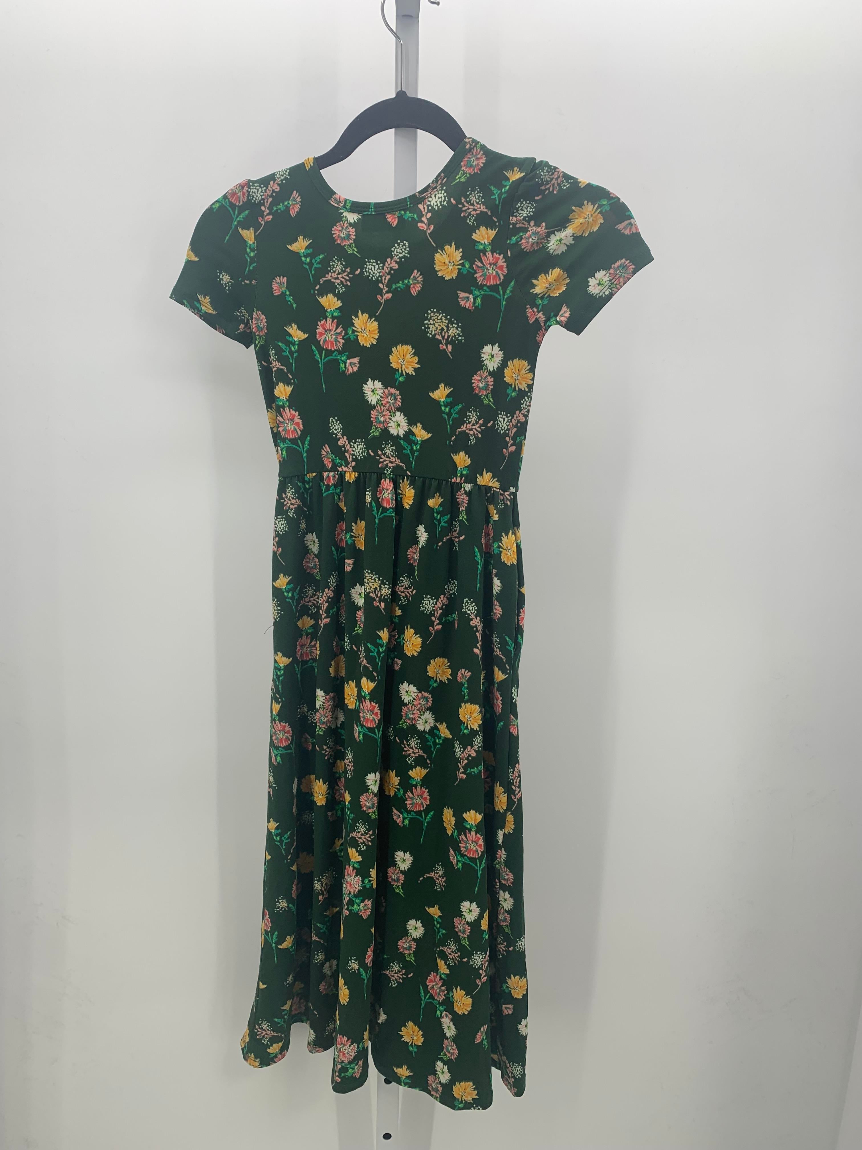 Size 7 Girls Short Sleeve Dress