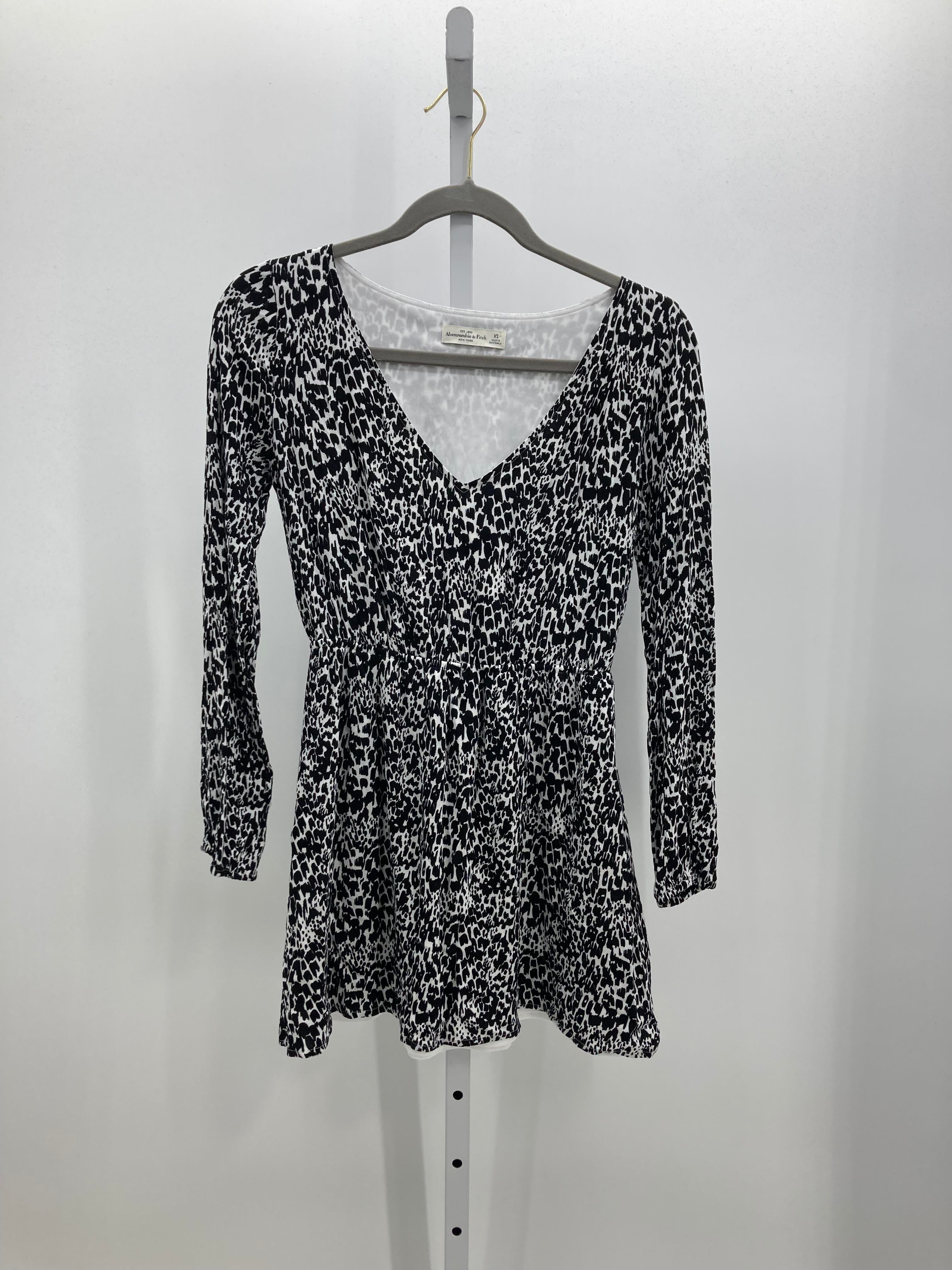 Abercrombie Size X Small Misses Long Sleeve Dress